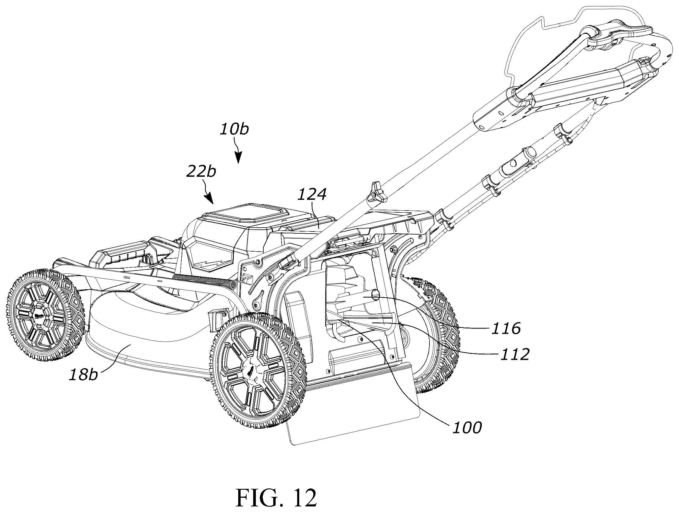 Patent US12376517 Figure 11 – Lawnmower discharge accessories