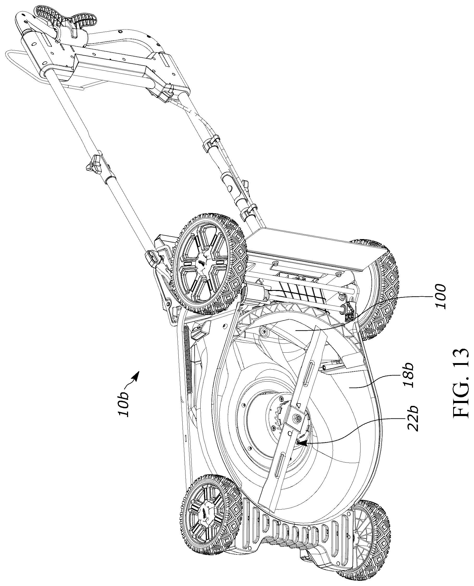 Patent US12376517 Figure 12 – Lawnmower discharge accessories