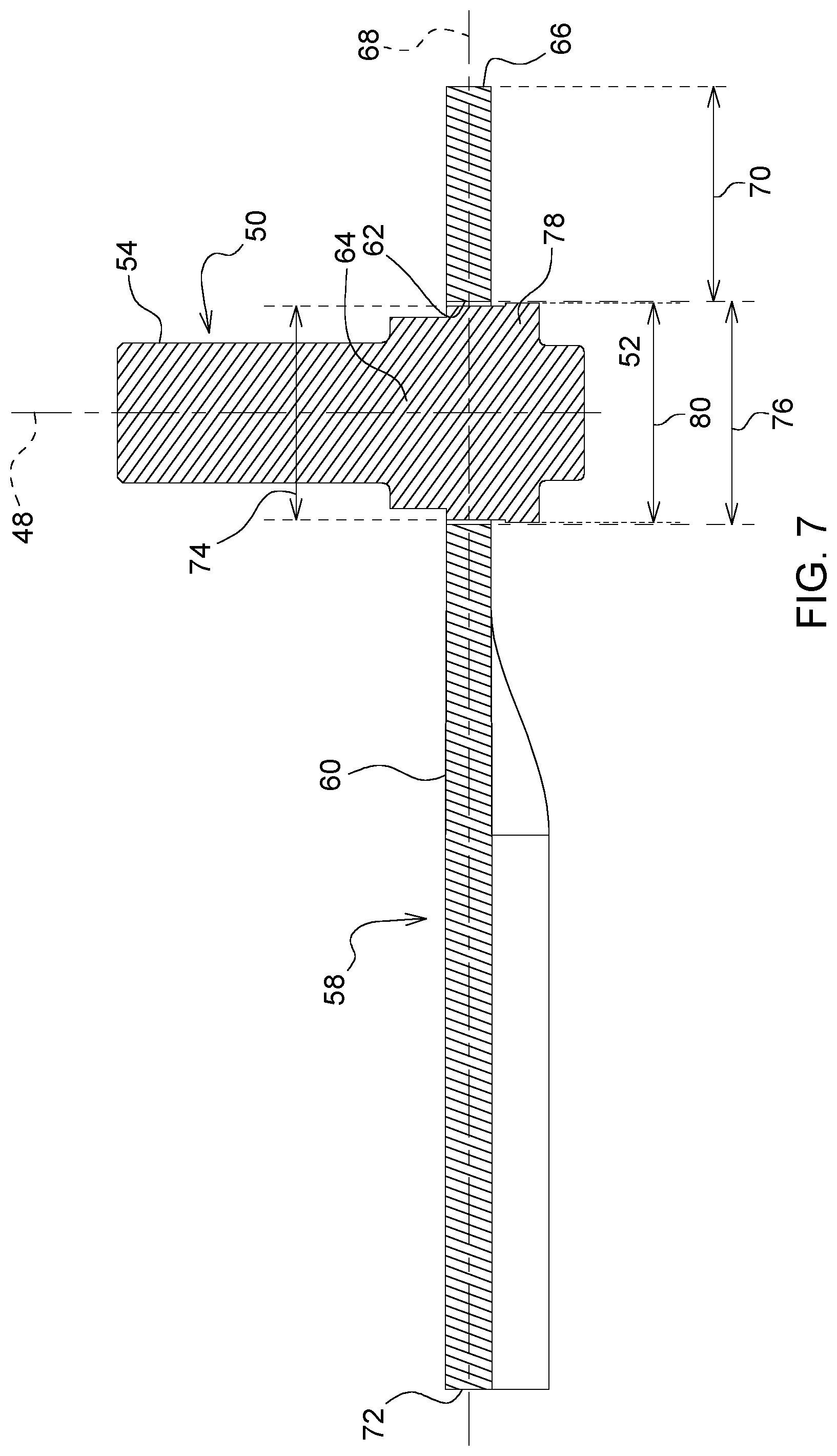 Patent US12376519 Figure 6 – Quick change blade for a rotating blade assembly of a mower implement