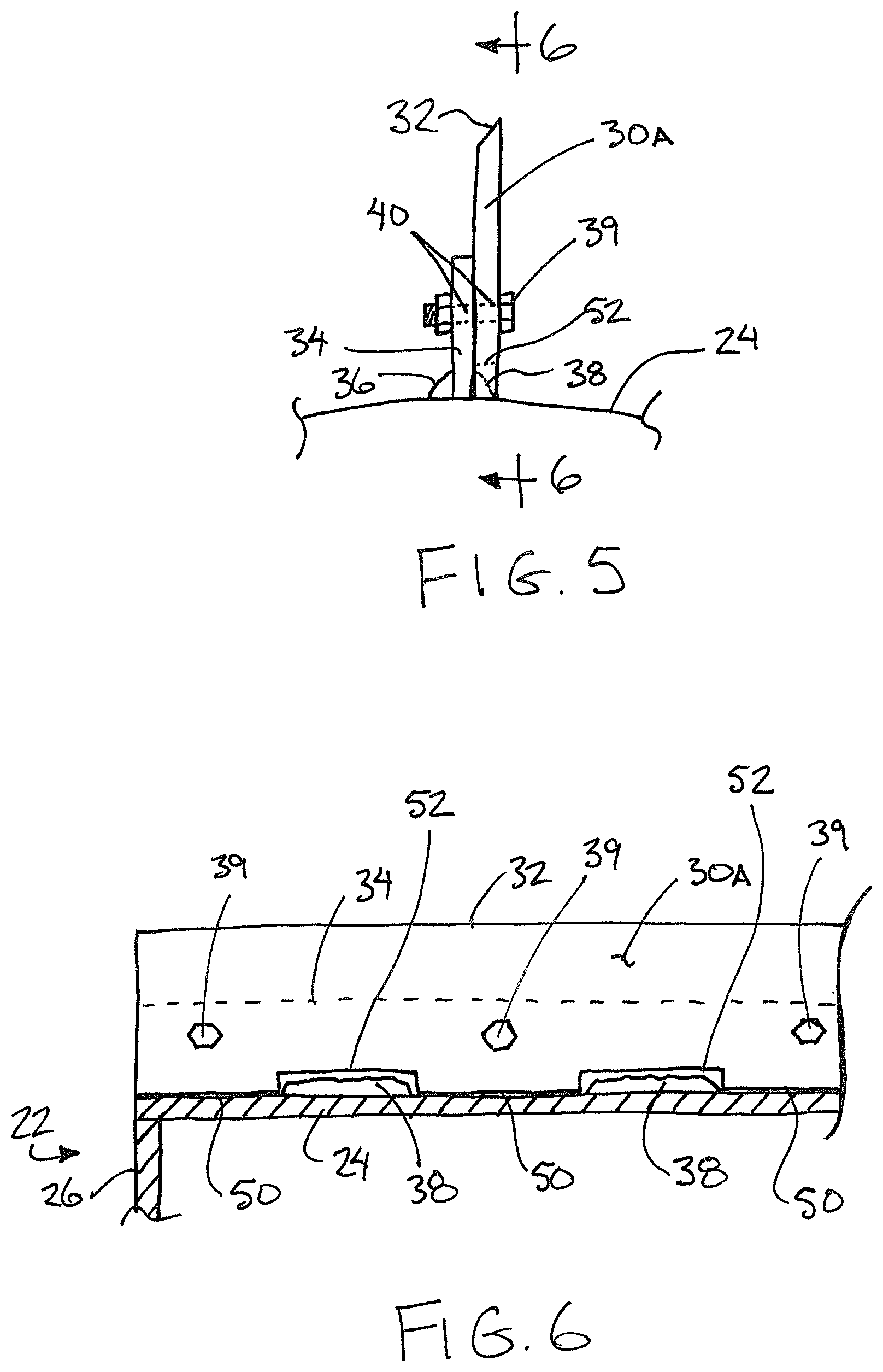 Patent US12376520 Figure 3 – Land roller with replaceable chopping blades