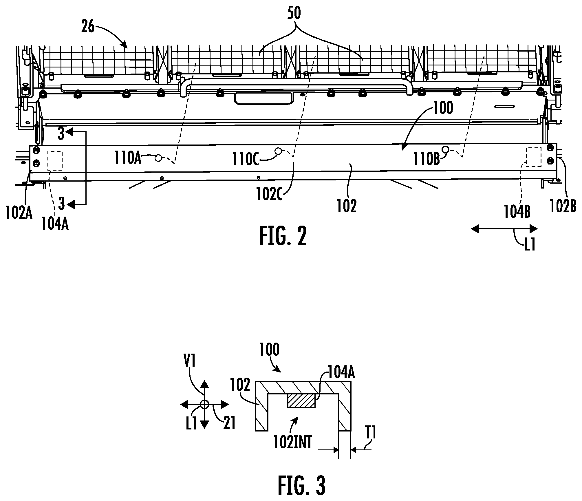 Patent US12376521 Figure 2 – Agricultural system and method for determining crop loss of an agricultural harvester