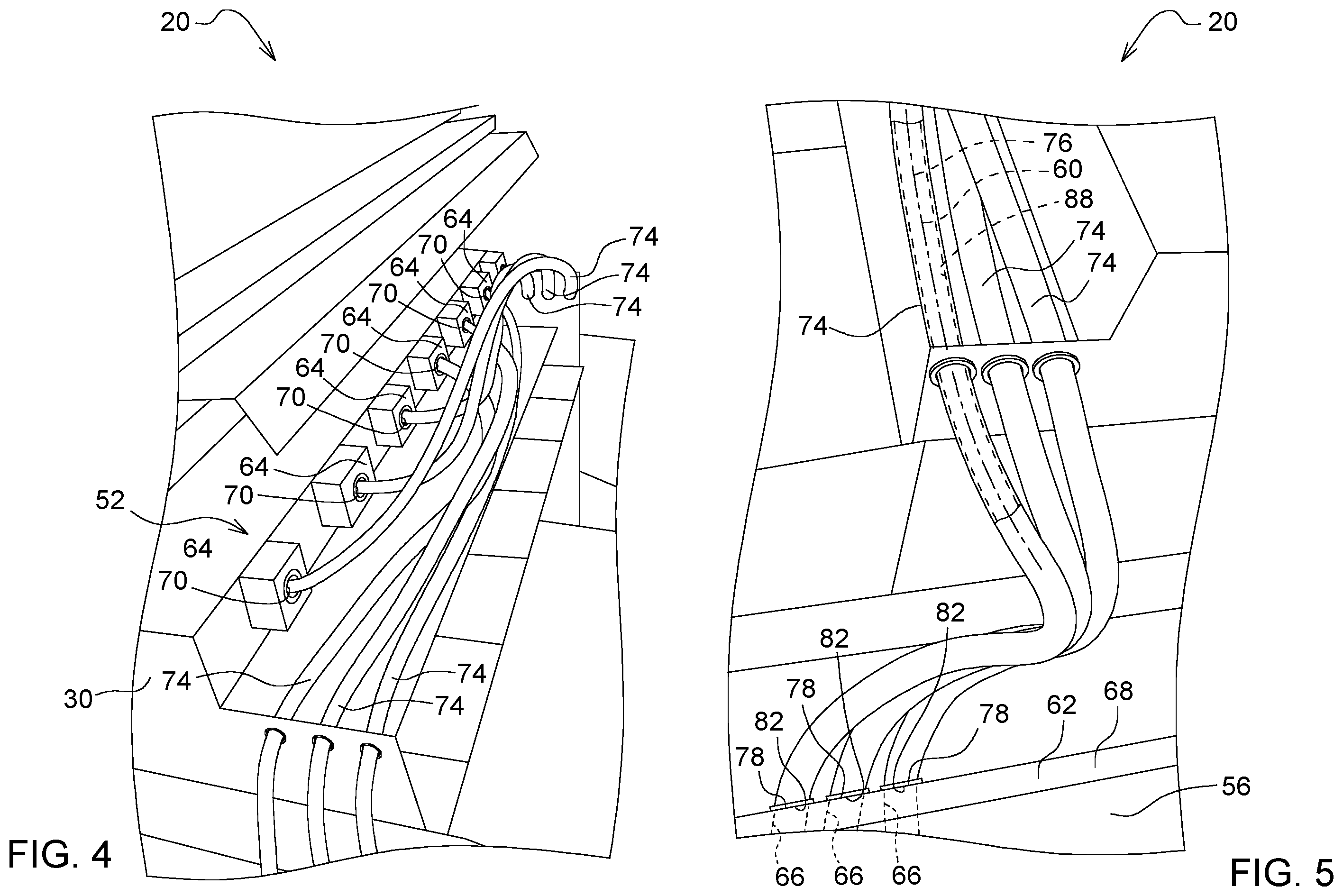 Patent US12376529 Figure 4 – Baler implement with twine delivery system
