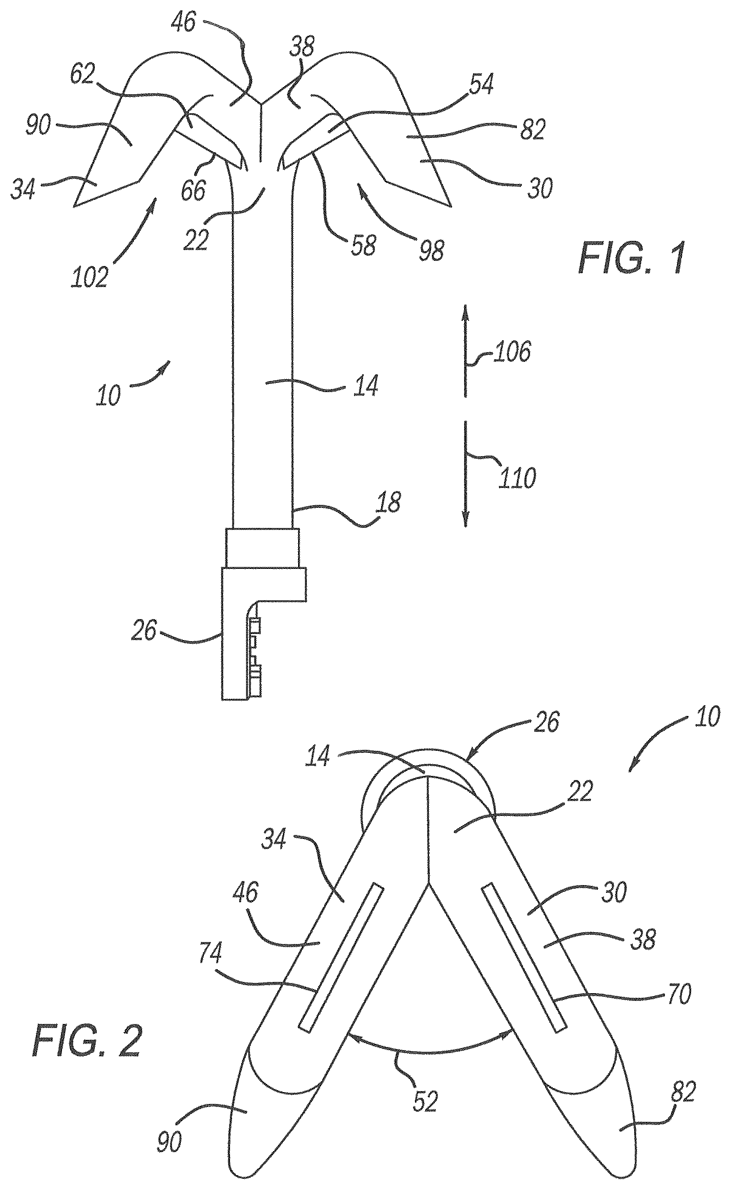 Patent US12376531 Figure 1 – Devining hook for electric transmission lines
