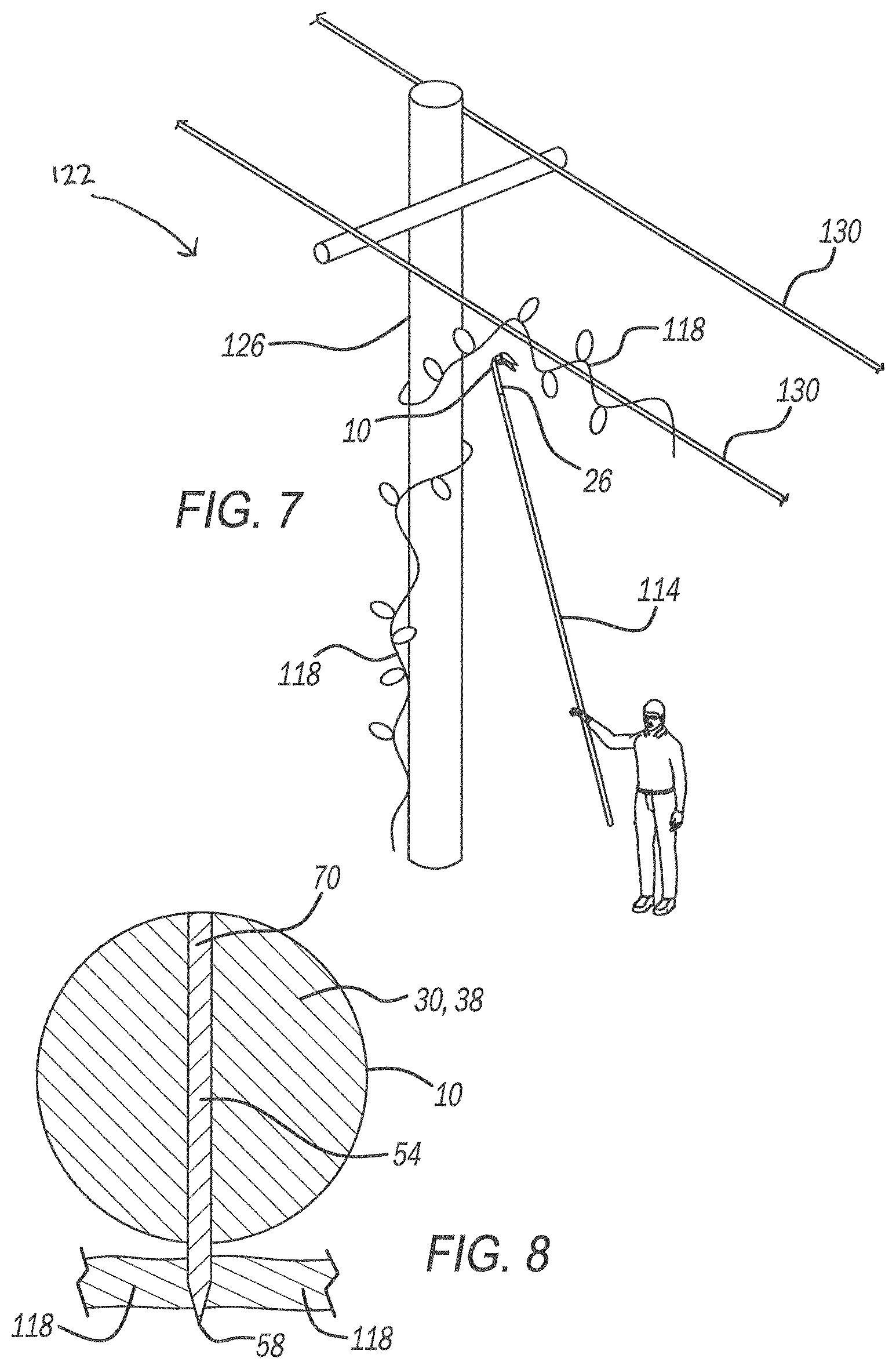 Patent US12376531 Figure 4 – Devining hook for electric transmission lines