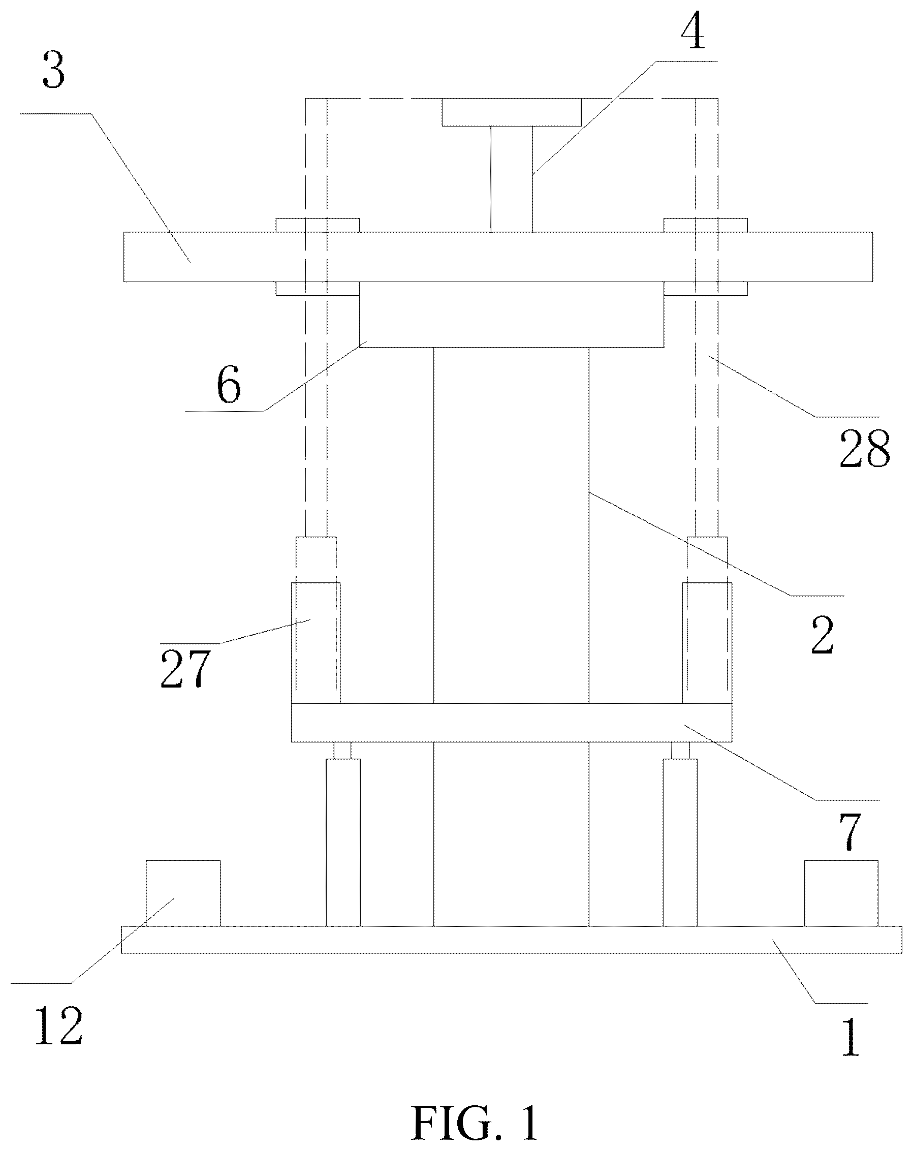 Patent US12376557 — Rapid cleaning system of milking cups in milking hall — Figure 1