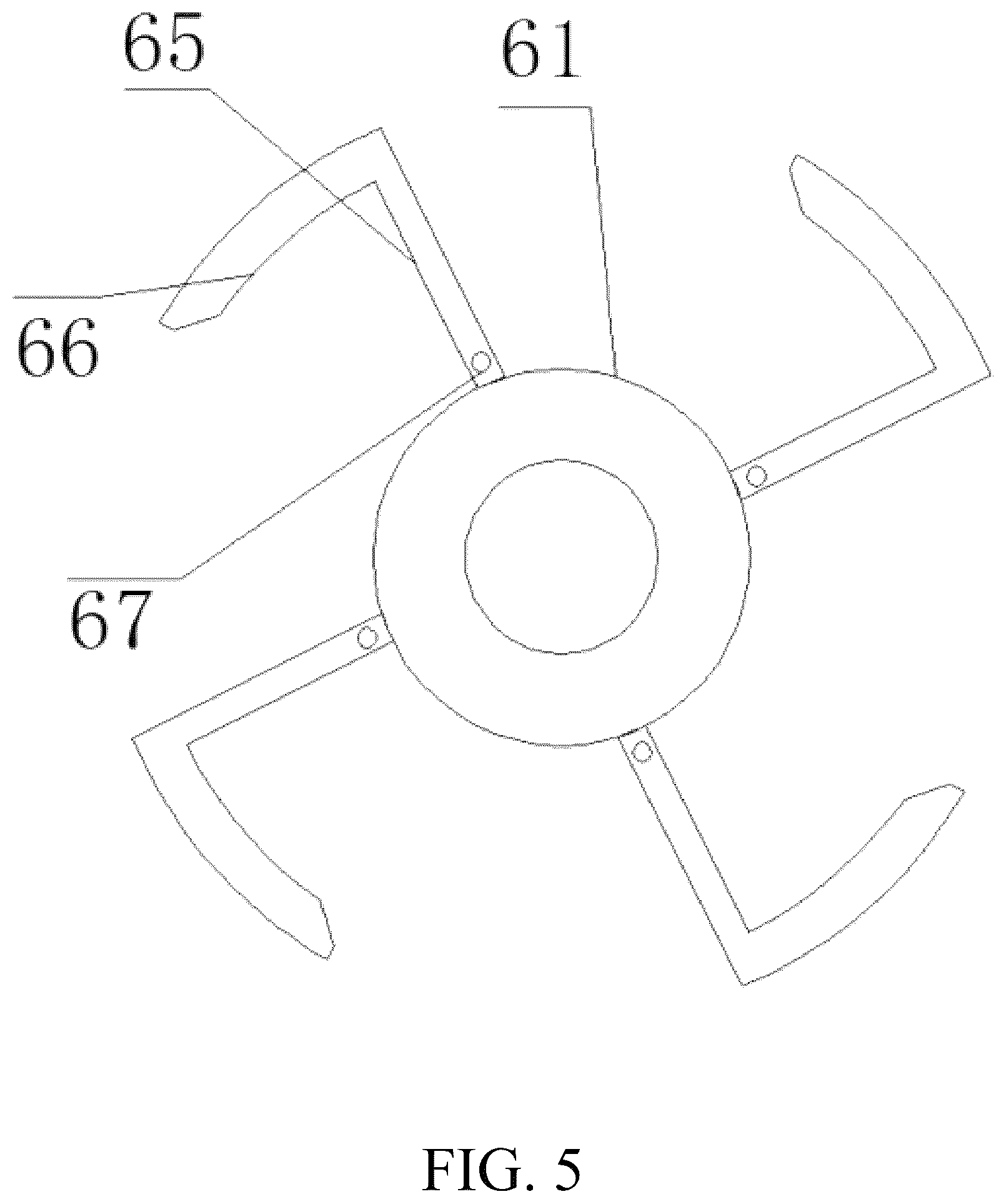 Patent US12376557 Figure 5 – Rapid cleaning system of milking cups in milking hall