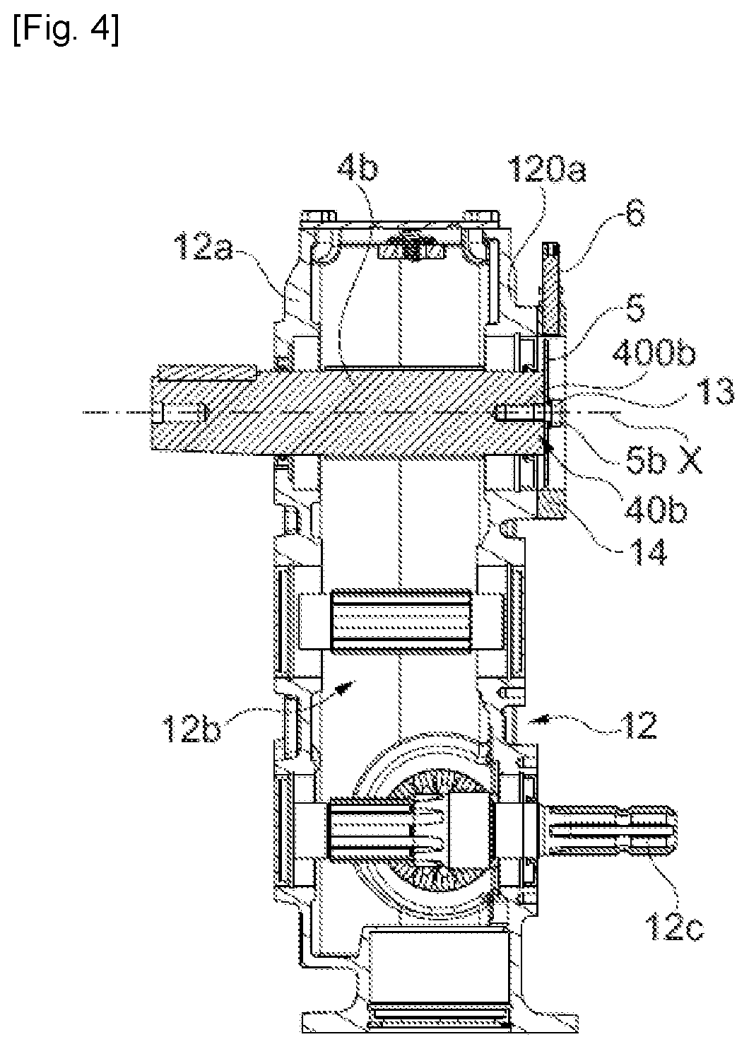 Patent US12376560 Figure 4 – Agricultural machine for distributing products for animal feeding and/or straw bedding