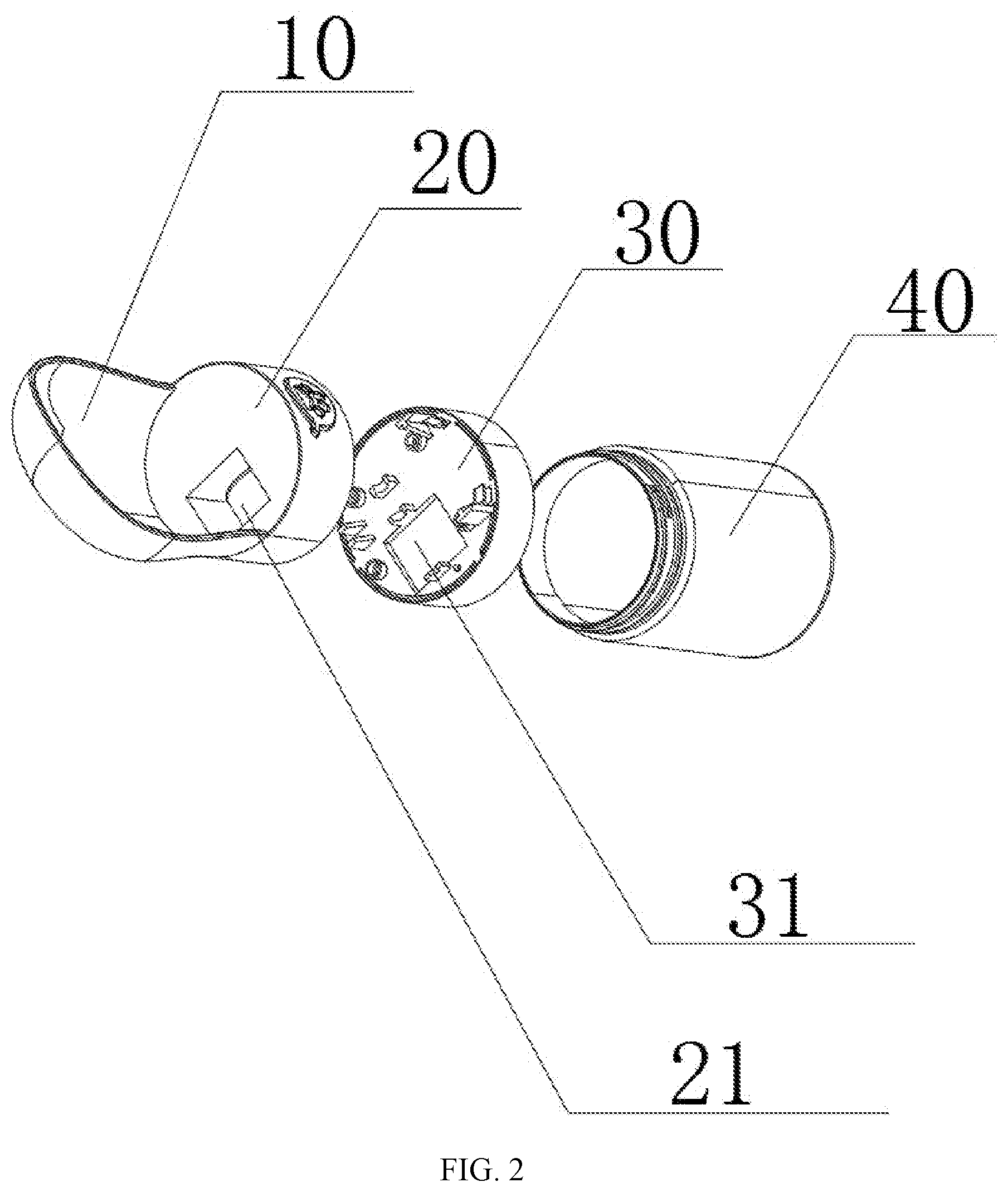Patent US12376561 Figure 2 – Pet feeding-training device