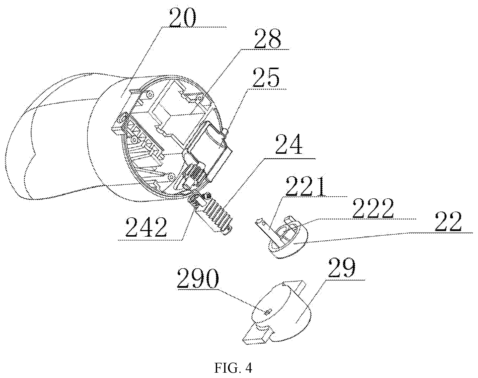 Patent US12376561 Figure 4 – Pet feeding-training device
