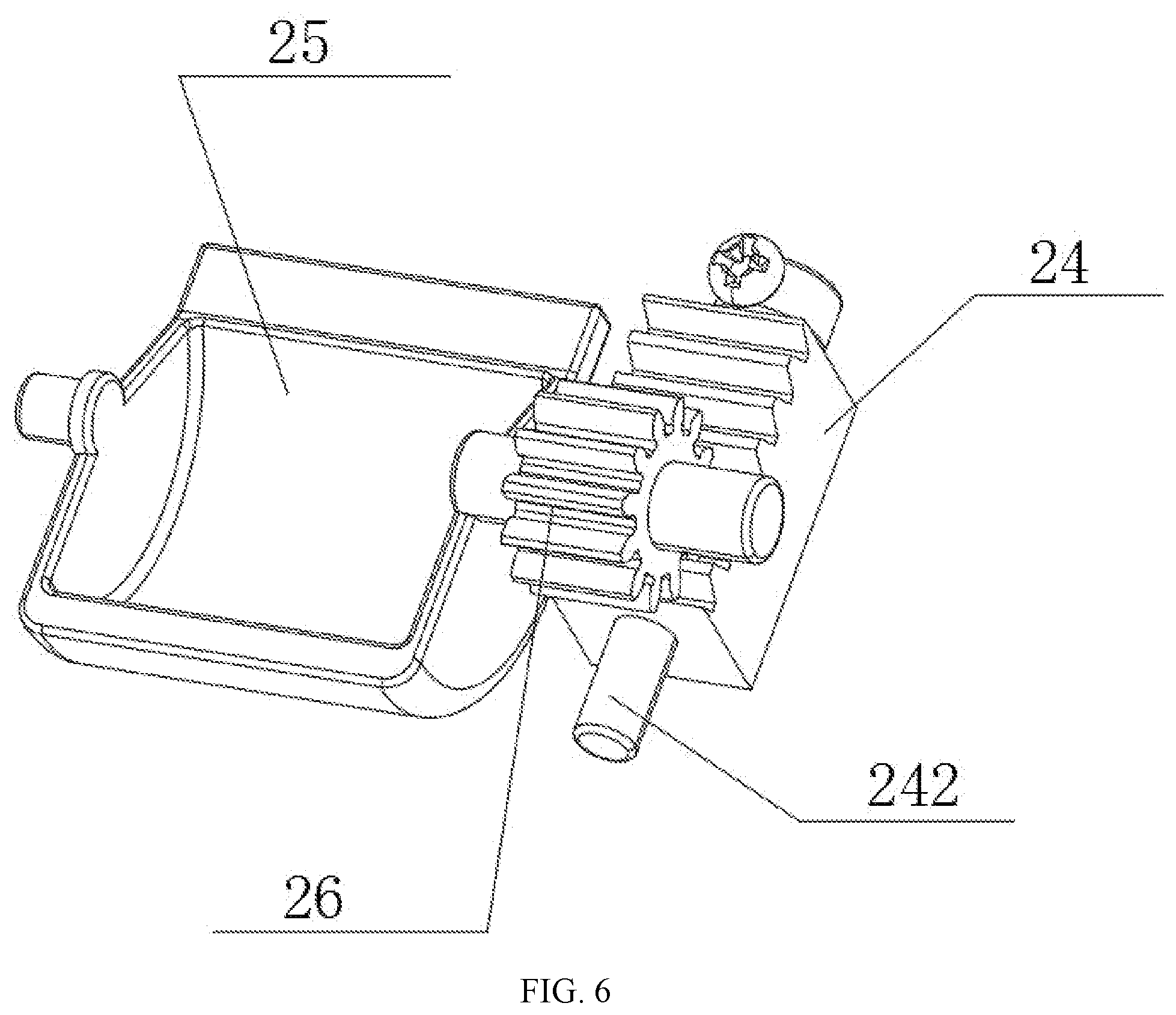 Patent US12376561 Figure 6 – Pet feeding-training device