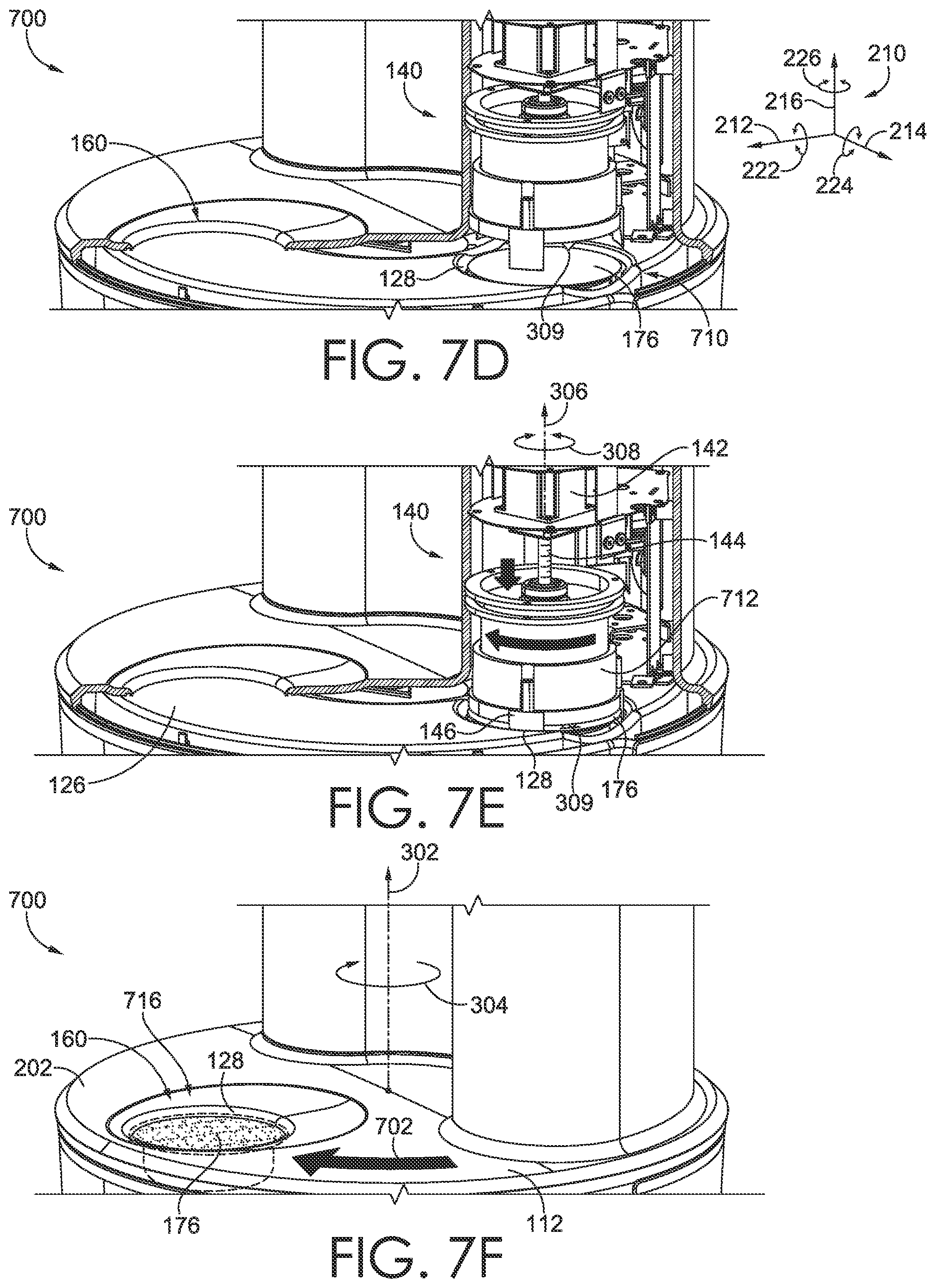 Patent US12376562 Figure 20 – Automatic animal feeding system for rotating disposal compartment components