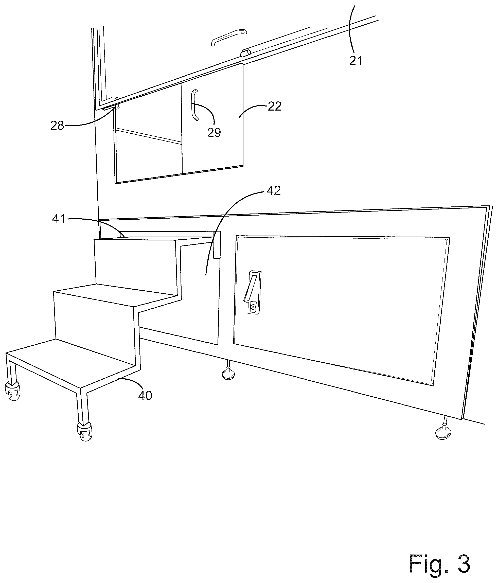 Patent US12376564 Figure 3 – Pet bath machine