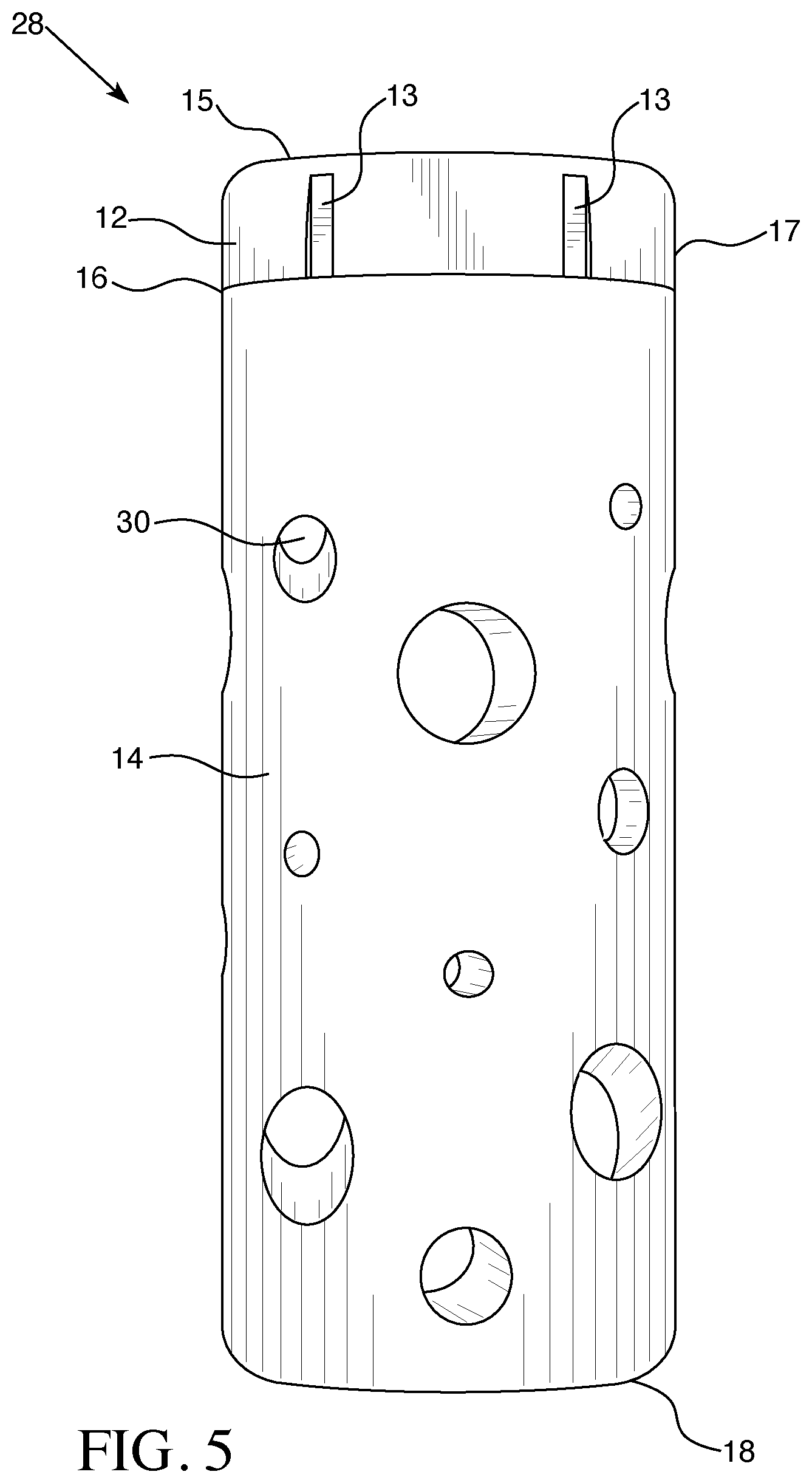 Patent US12376568 Figure 4 – Refillable dog puzzle chew toy fabricated for powerful dog chewers