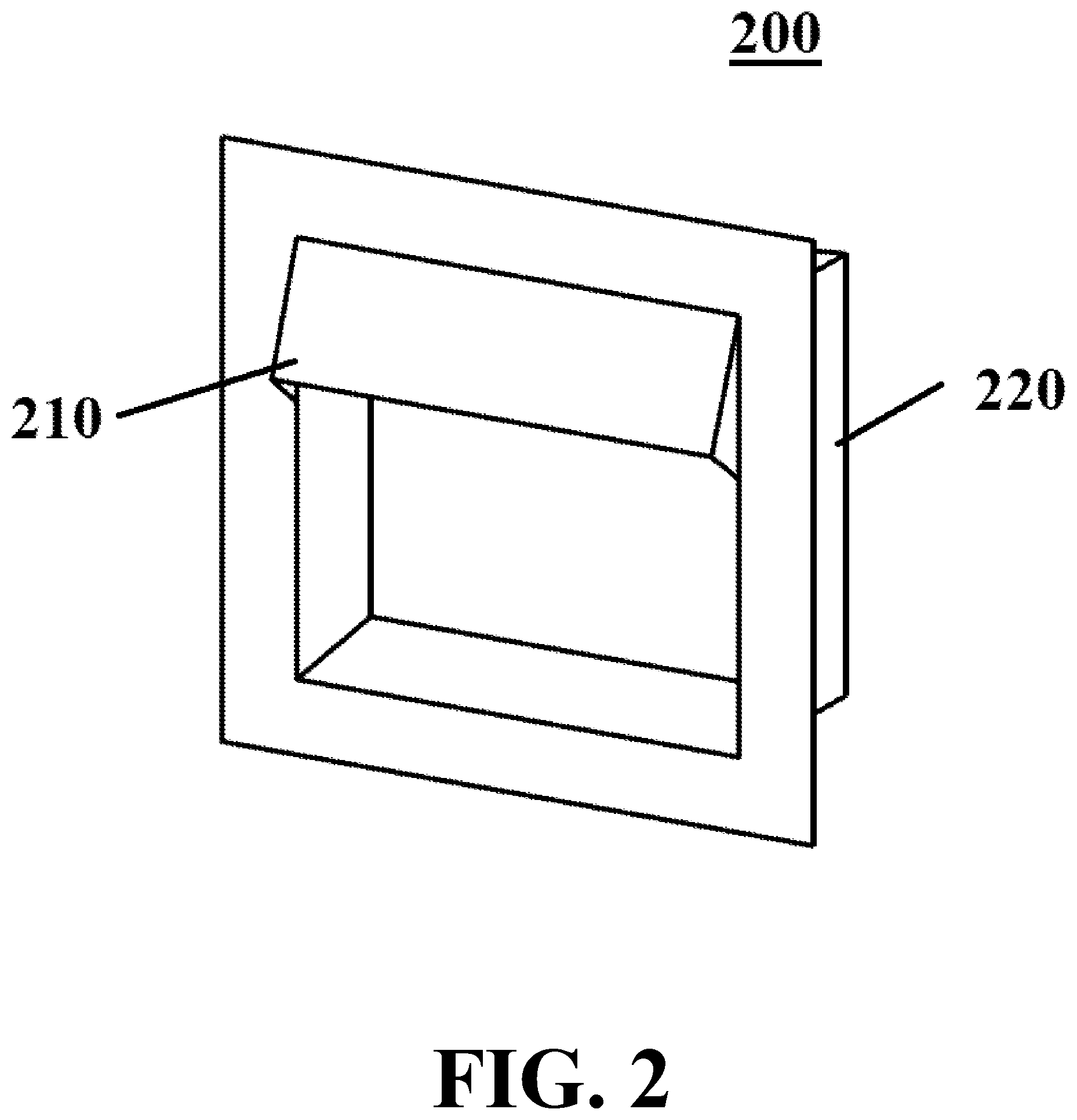 Patent US12376571 Figure 2 – Indoor/outdoor bird feeder