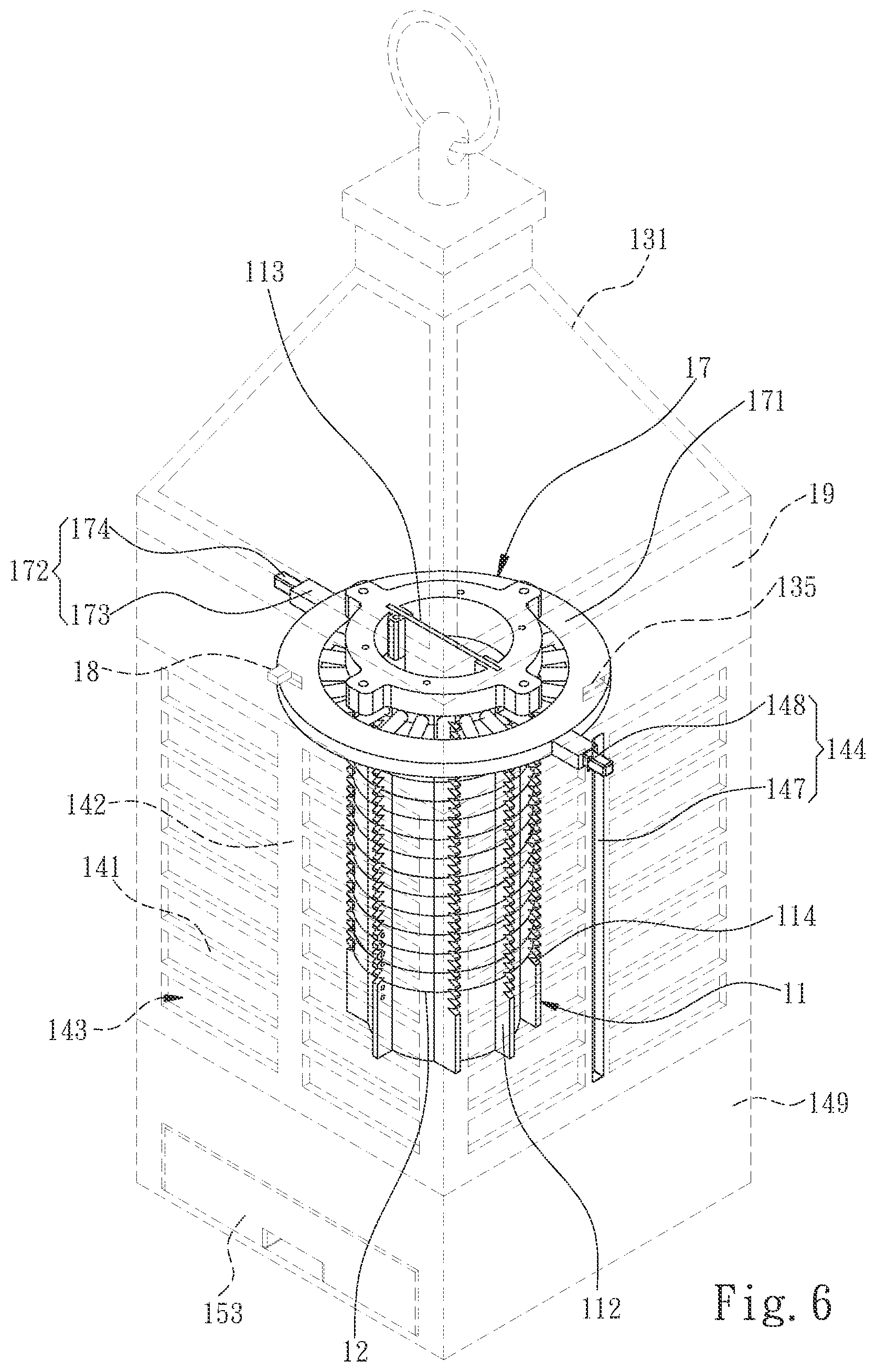 Patent US12376579 Figure 6 – Zapper