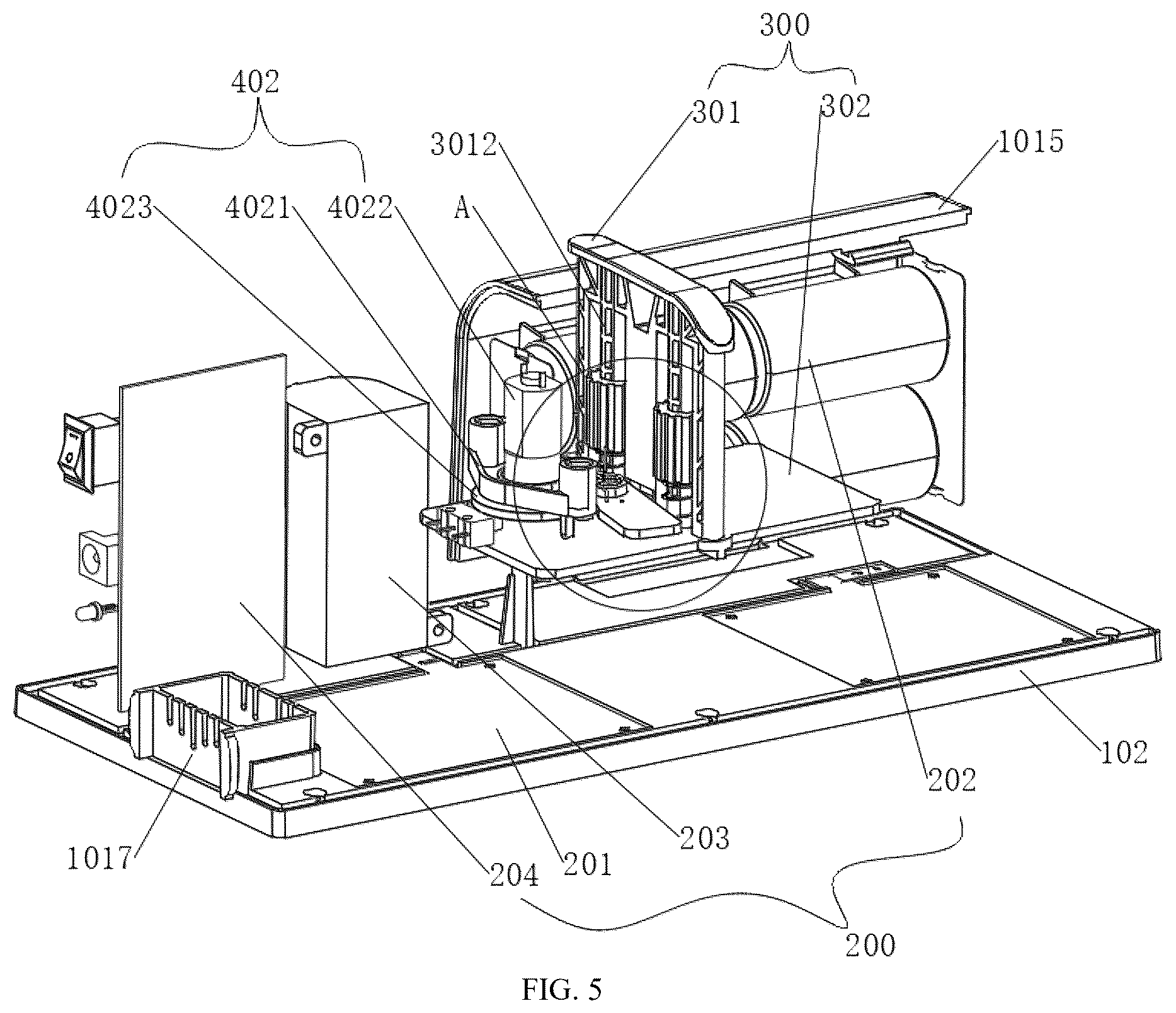 Patent US12376580 Figure 5 – Mouse trap