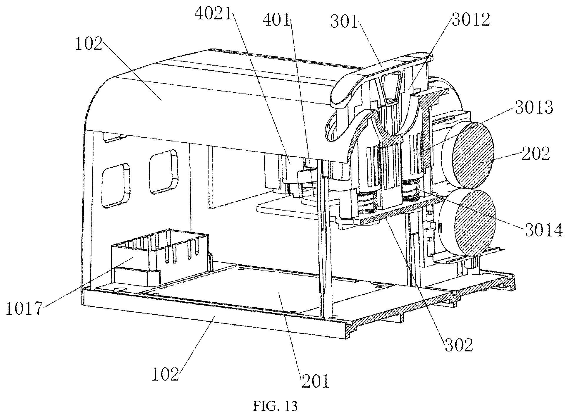 Patent US12376580 Figure 12 – Mouse trap