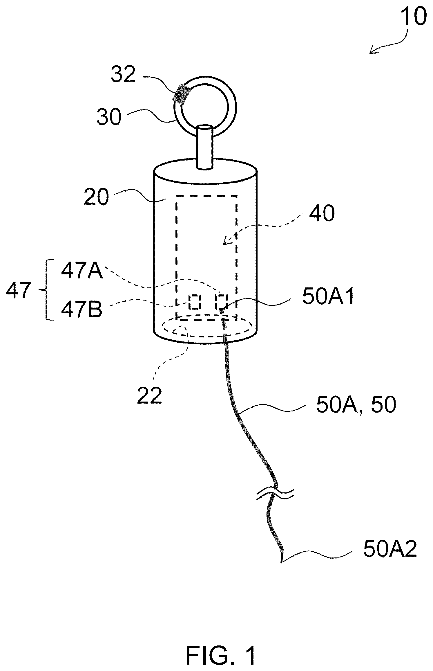 Patent US12376583 Figure 1 – Electric device and electric field barrier forming device