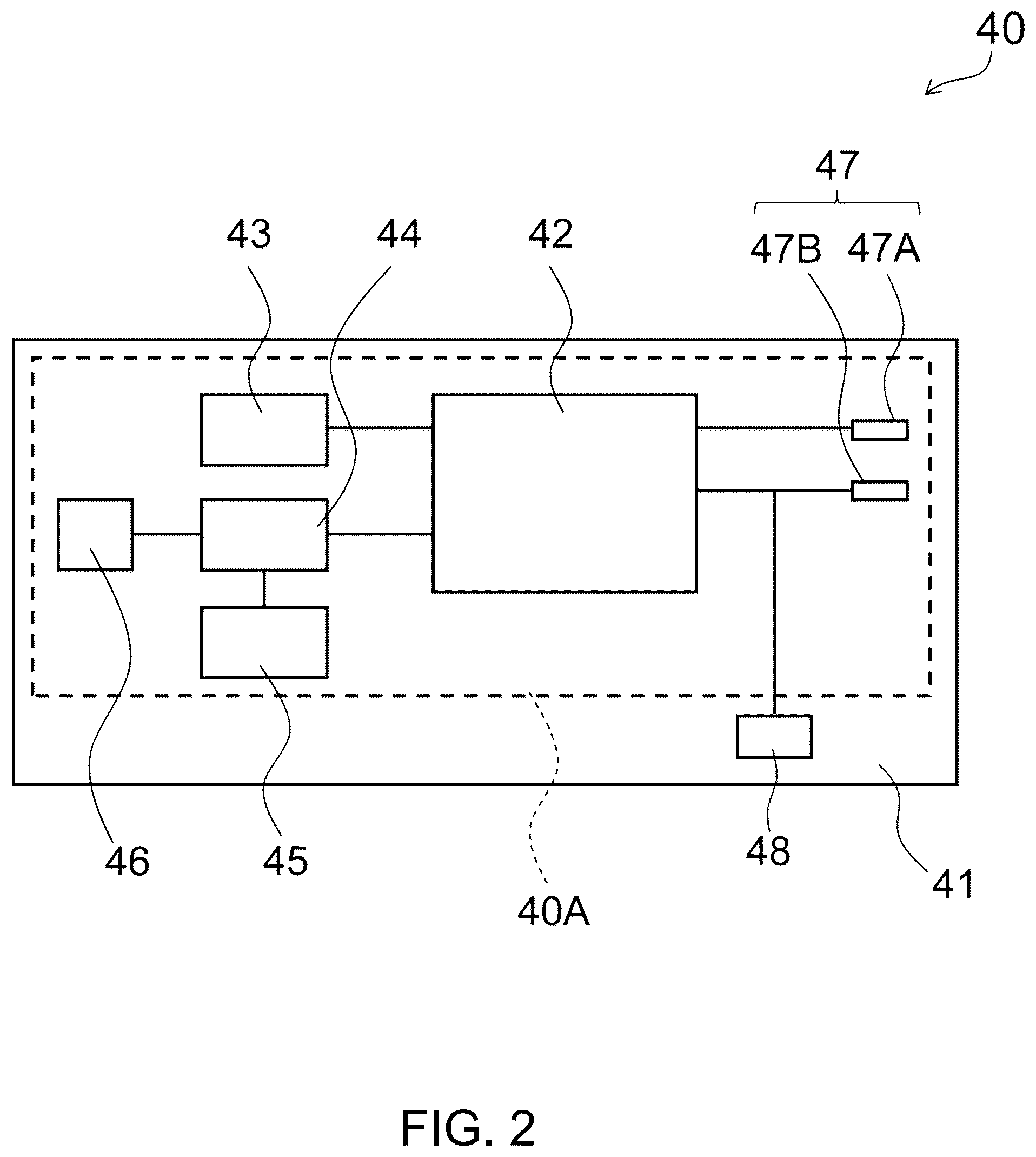 Patent US12376583 Figure 2 – Electric device and electric field barrier forming device