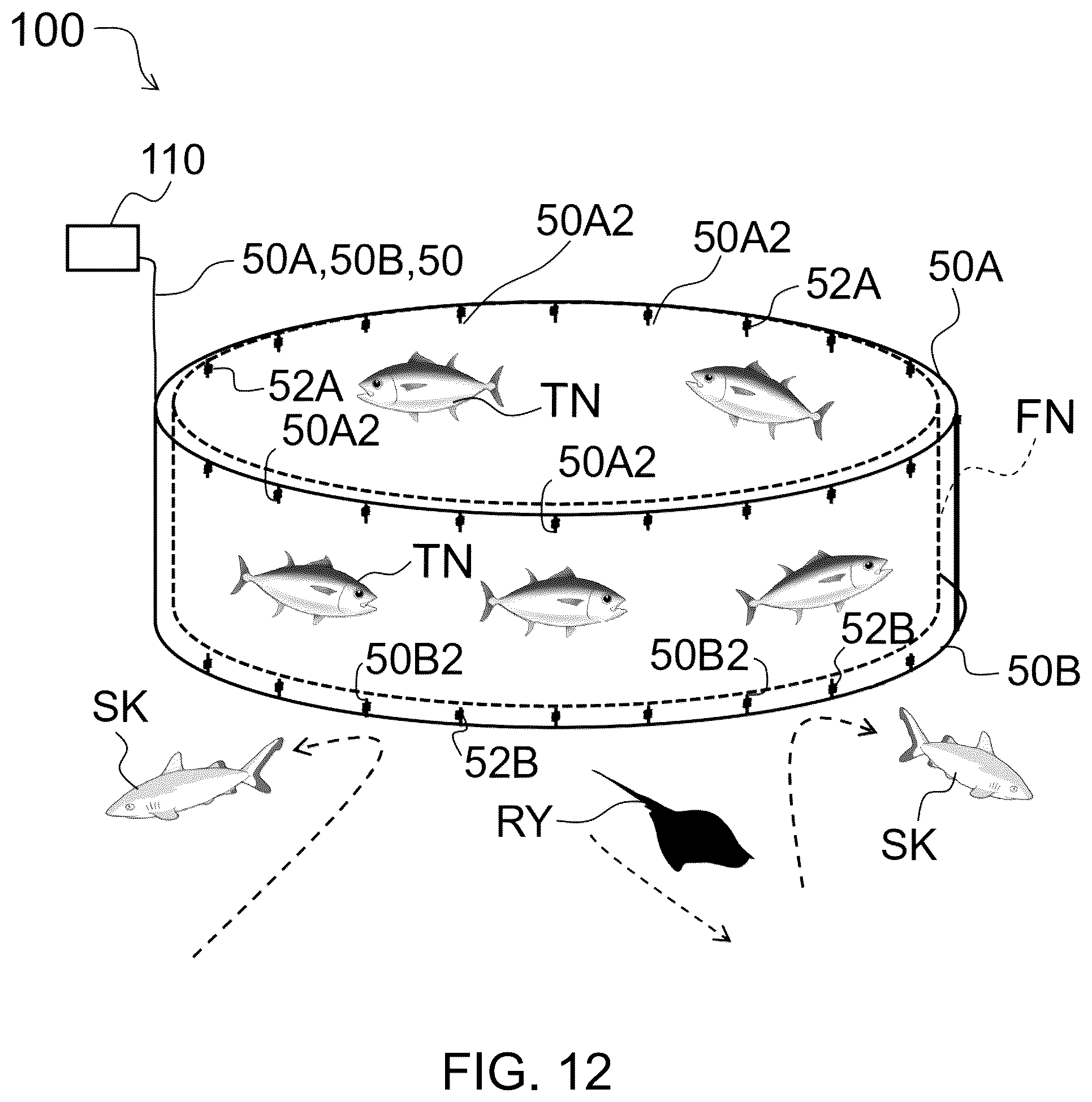 Patent US12376583 Figure 14 – Electric device and electric field barrier forming device