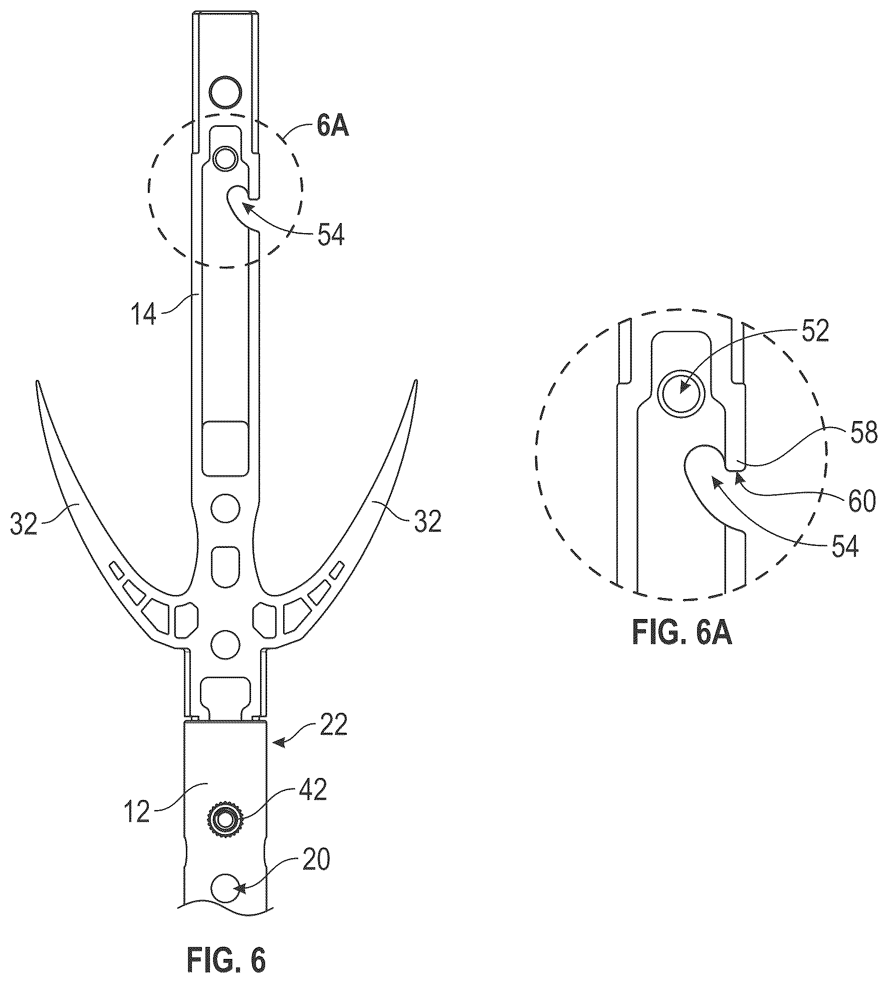 Patent US12376595 Figure 4 – Device for hanging and transporting meat
