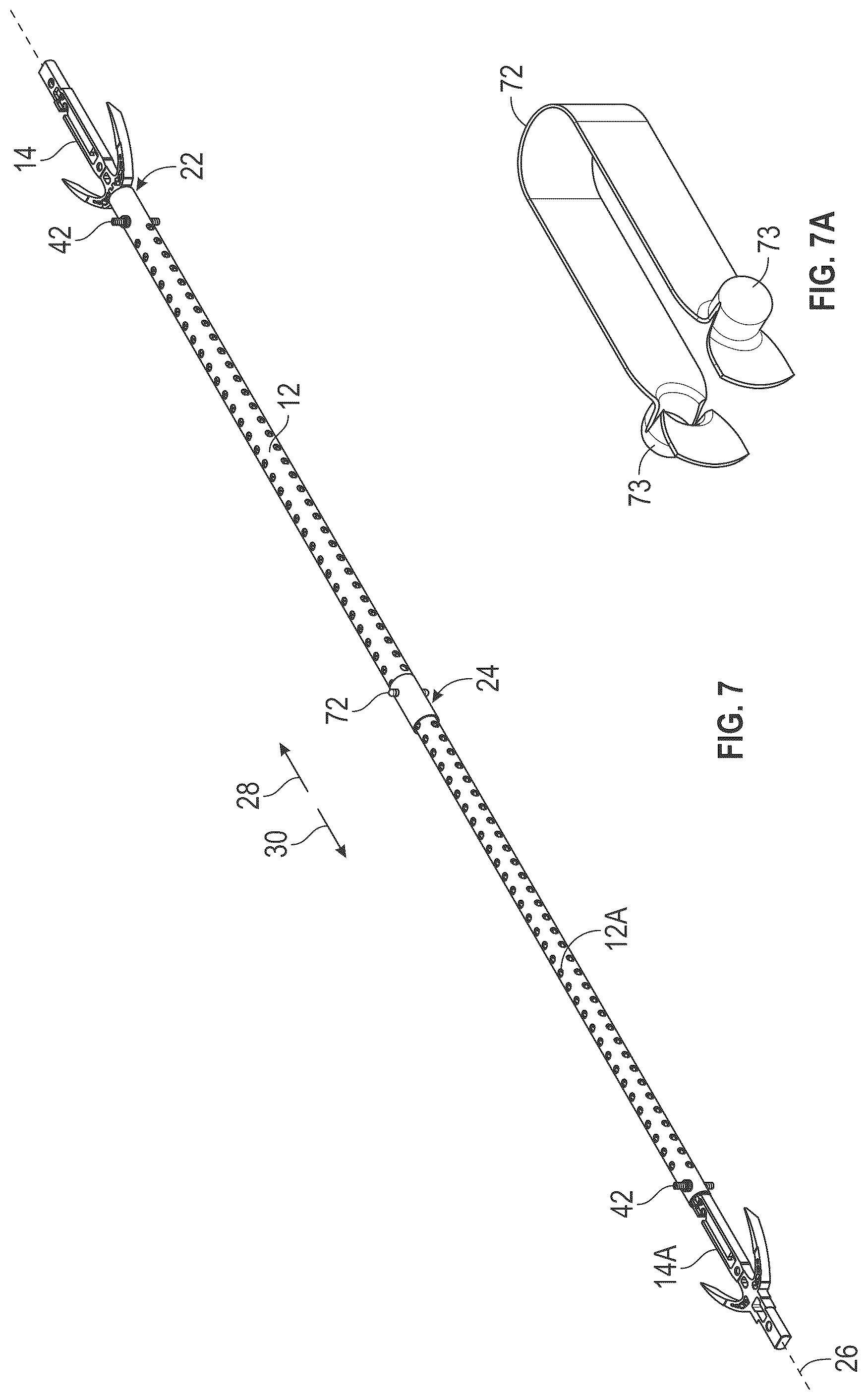Patent US12376595 Figure 5 – Device for hanging and transporting meat