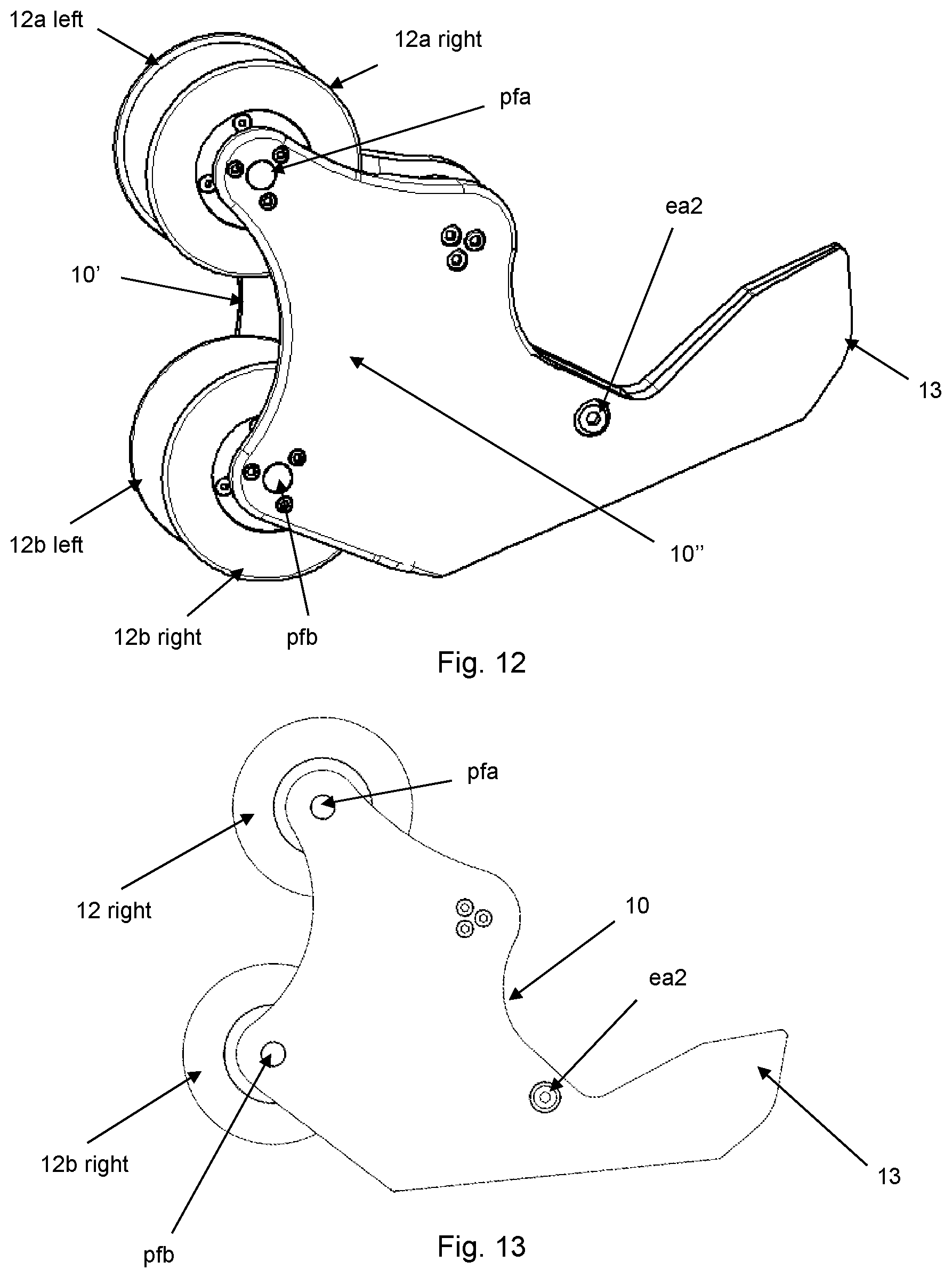 Patent US12376596 Figure 7 – Cutting device for splitting an animal carcass in half and robot incorporating such cutting device