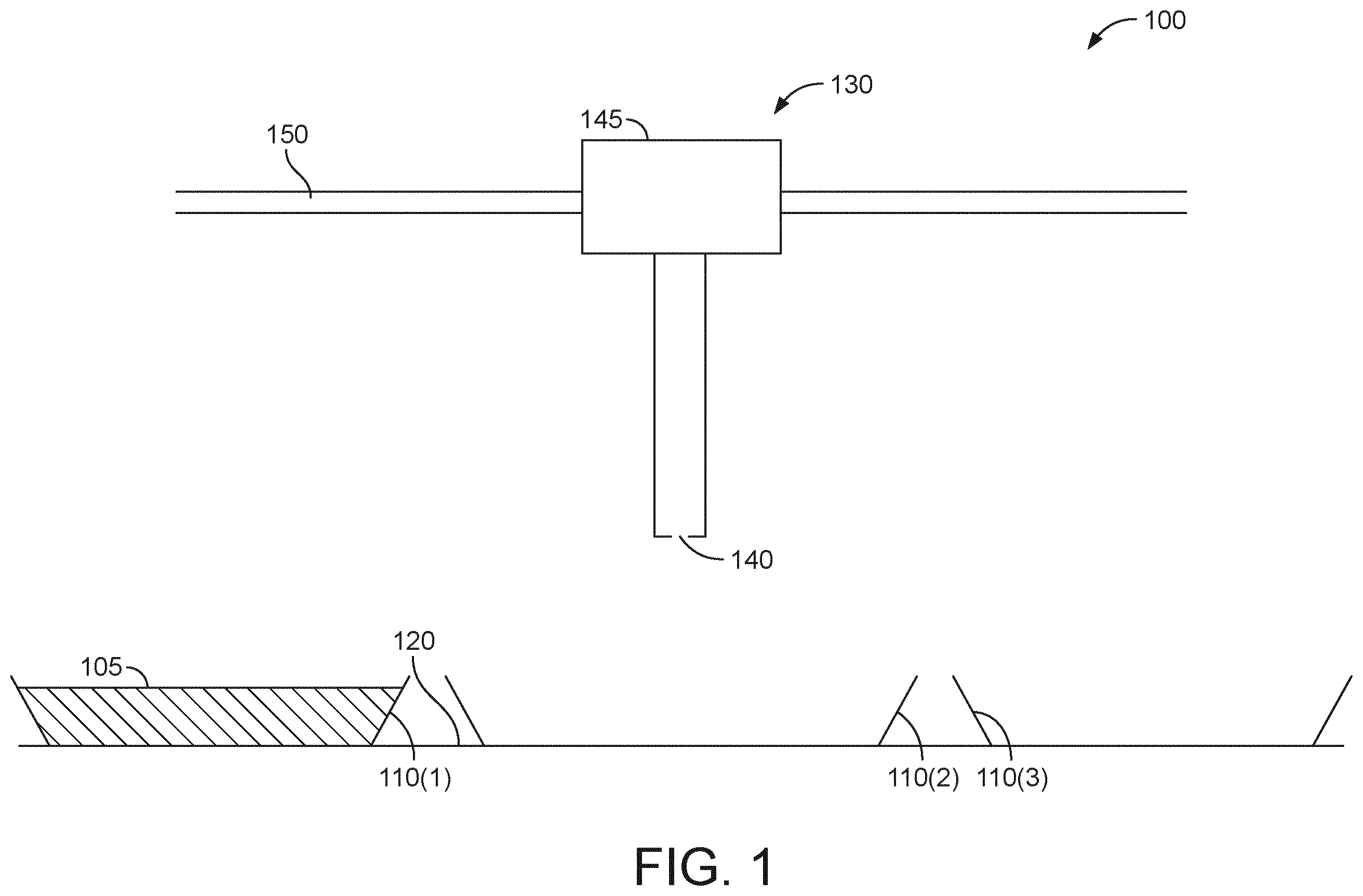 Patent US12376603 Figure 1 – Apparatus for depositing