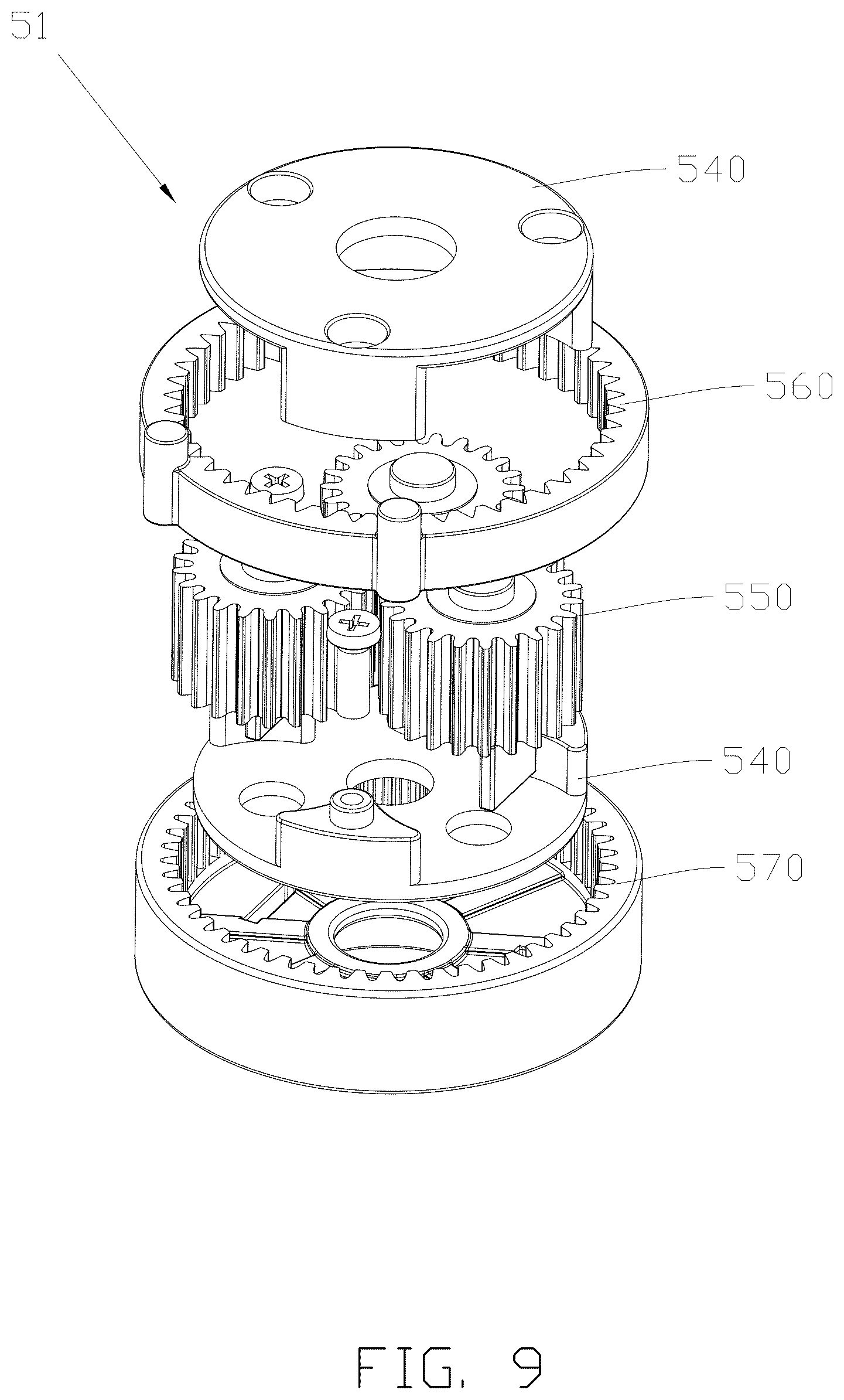 Patent US12376605 Figure 9 – Ice cream maker