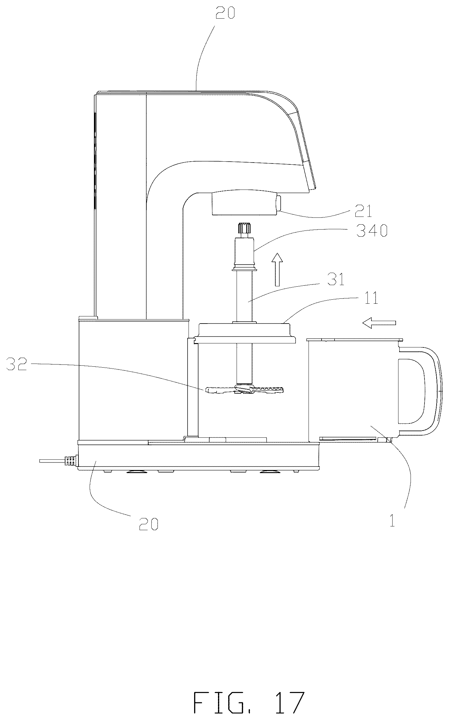 Patent US12376605 Figure 17 – Ice cream maker