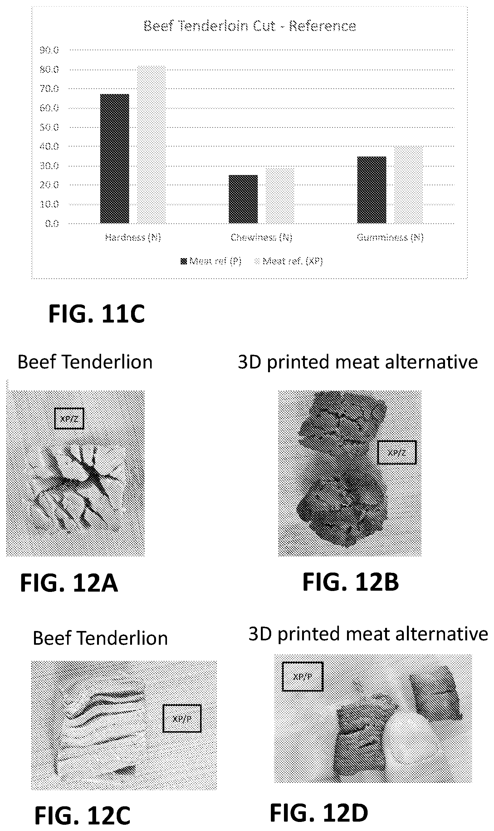 Patent US12376608 Figure 16 – Meat analogues and methods of producing the same