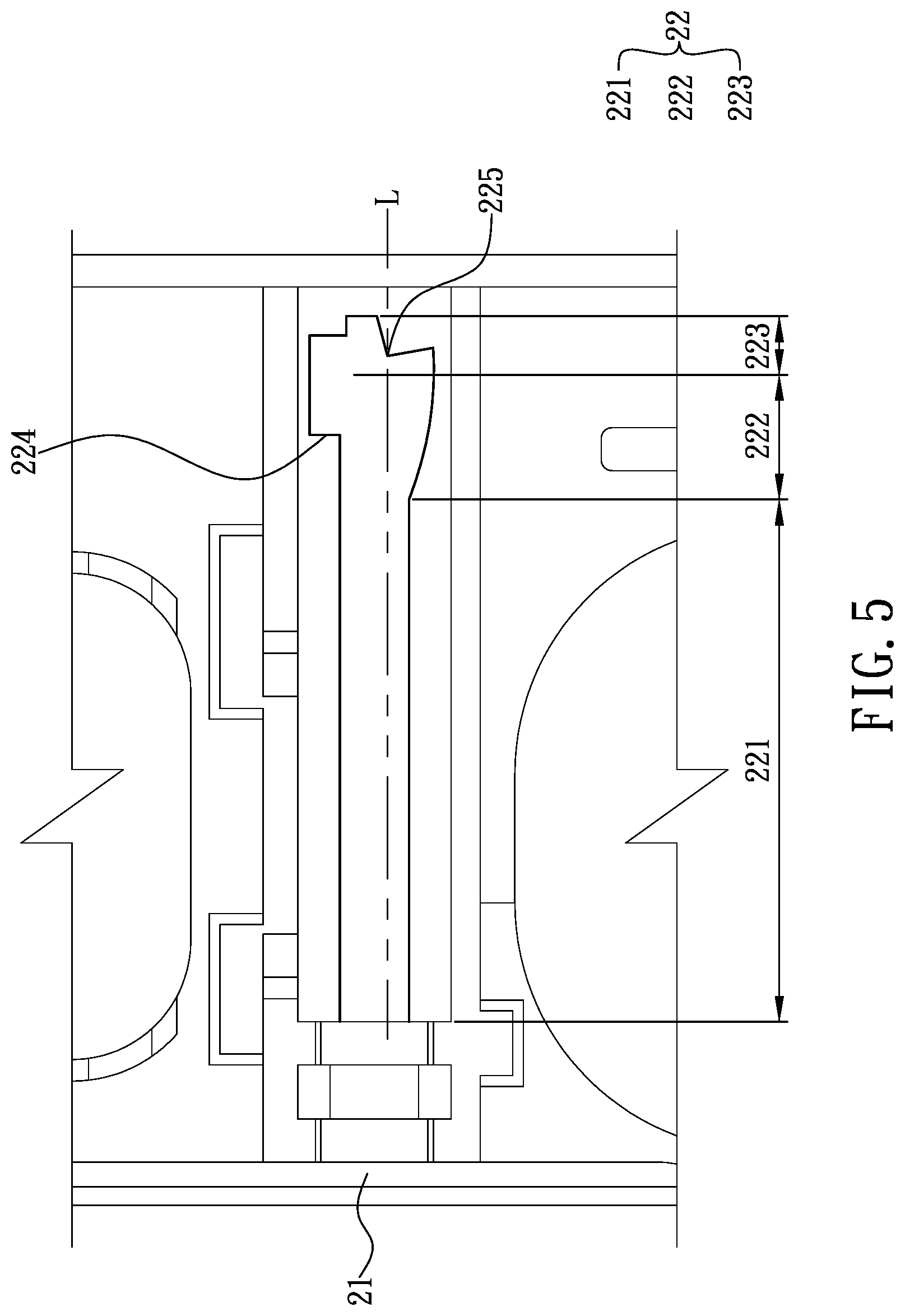 Patent US12376621 Figure 5 – Cigar cutter with arresting mechanism