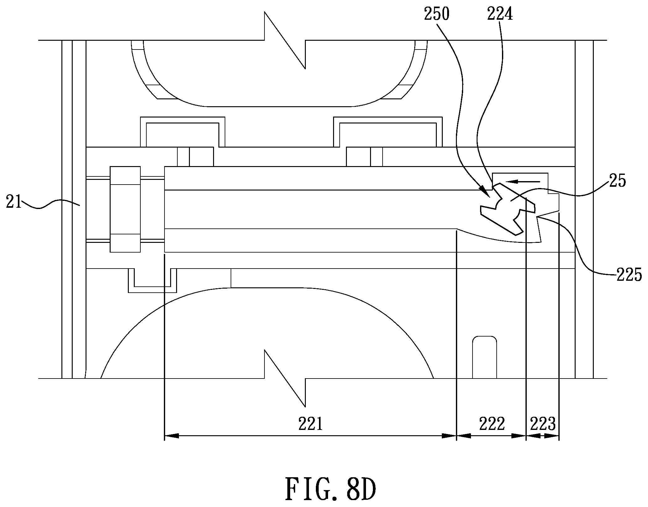 Patent US12376621 Figure 12 – Cigar cutter with arresting mechanism