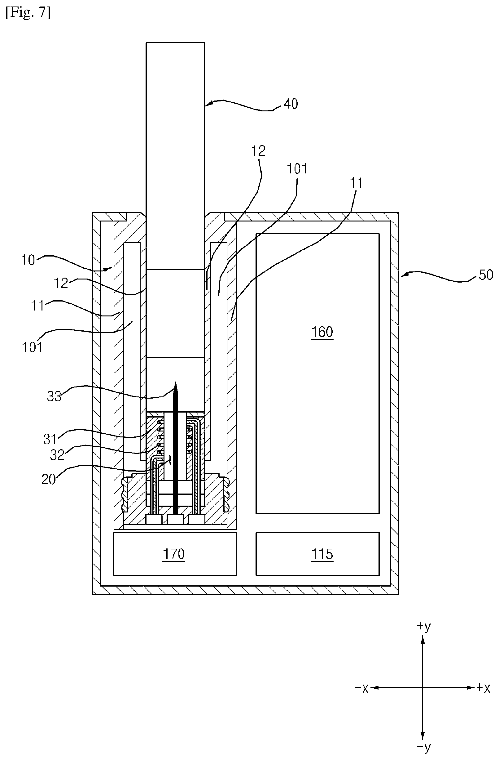 Patent US12376622 Figure 9 – Aerosol-generating device