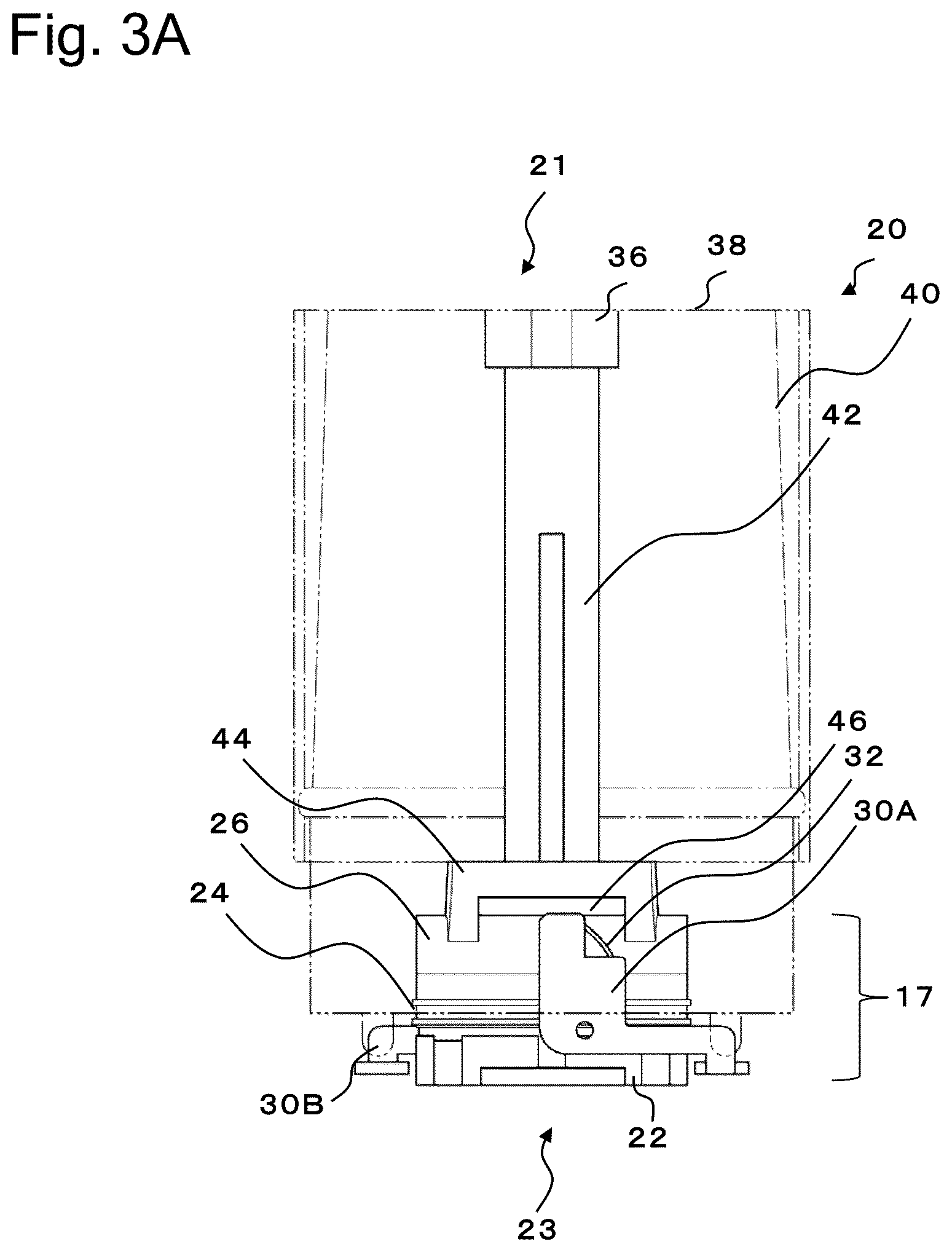 Patent US12376625 Figure 3 – Aspirator cartridge