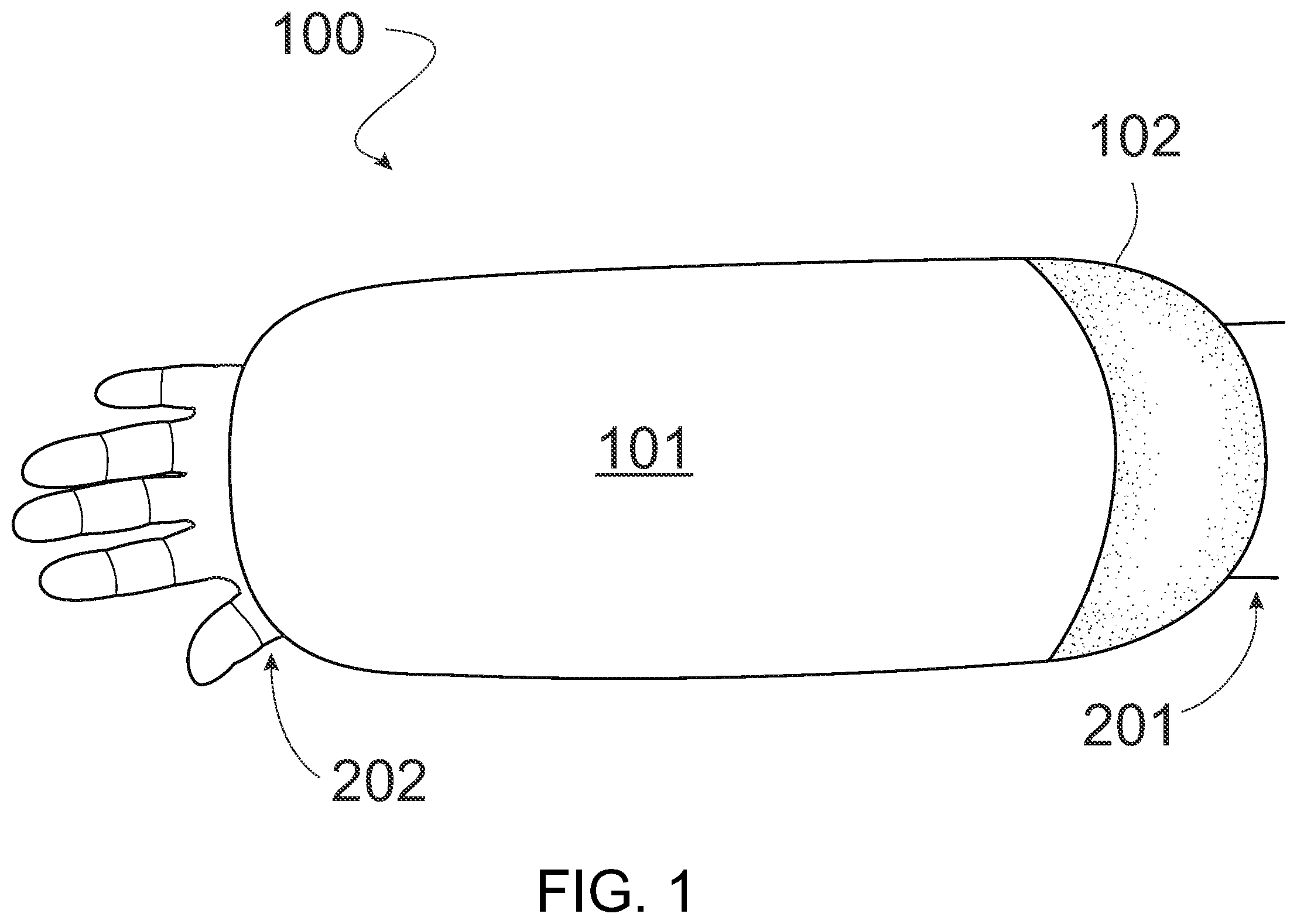 Patent US12376629 Figure 1 – Nursing support apparatus