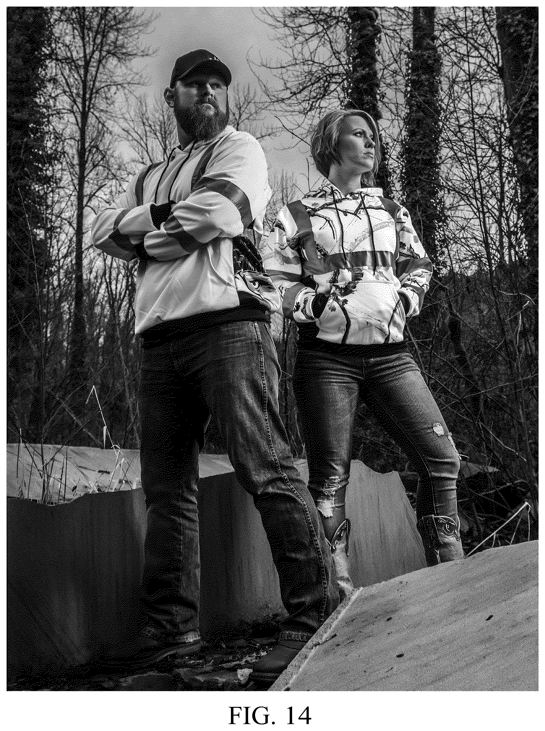 Patent US12376631 Figure 19 – Fashionable high-visibility safety apparel