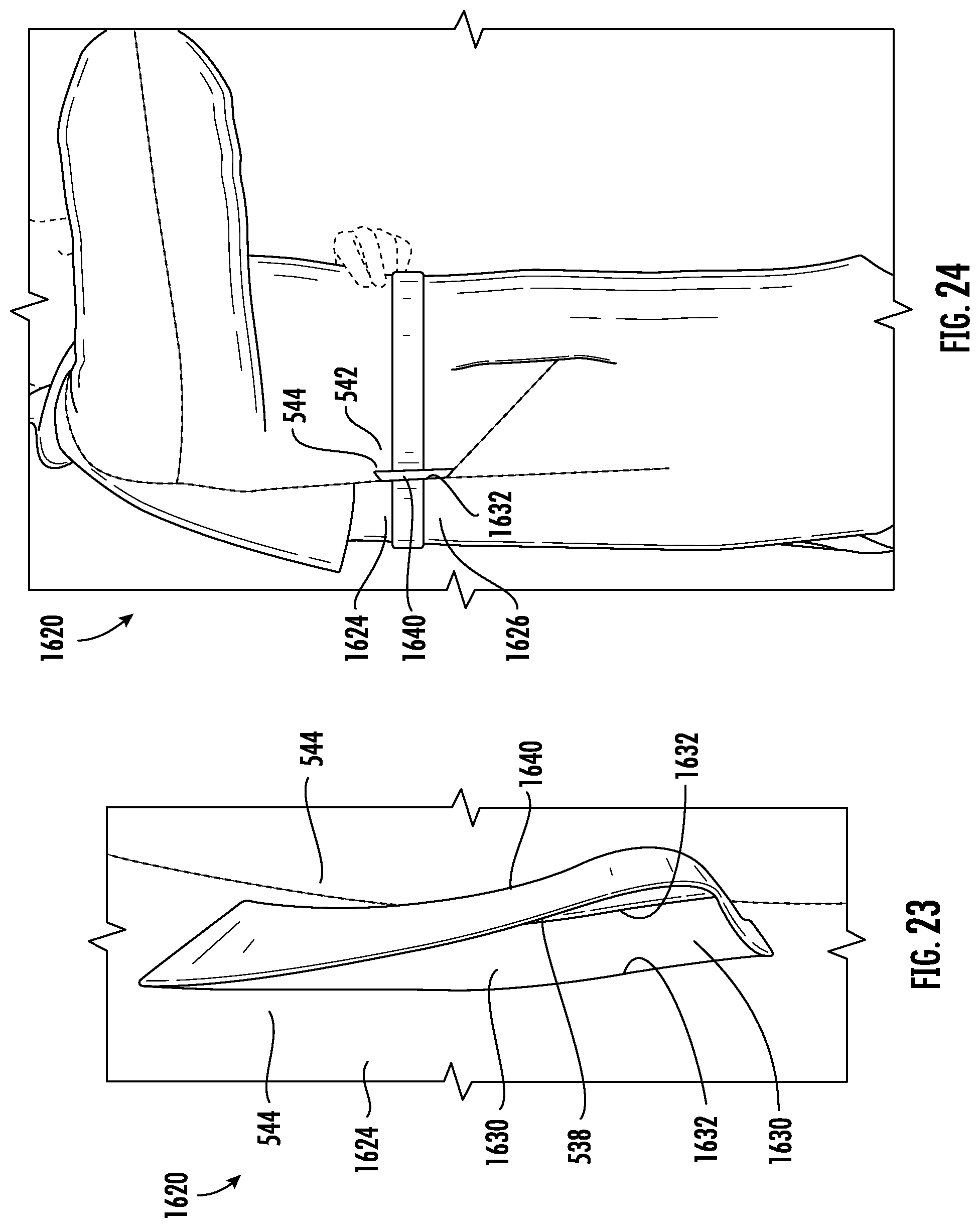 Patent US12376636 Figure 11 – Recessed belt loop