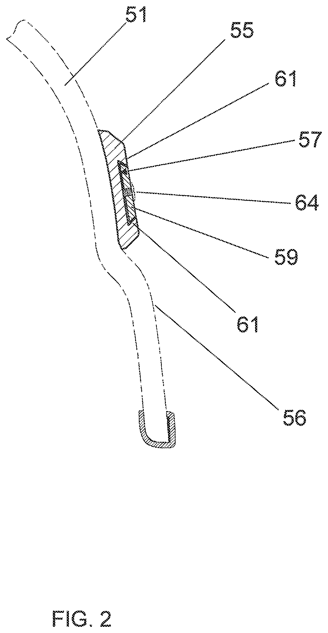 Patent US12376639 Figure 3 – Hinged attachment of headgear to a helmet