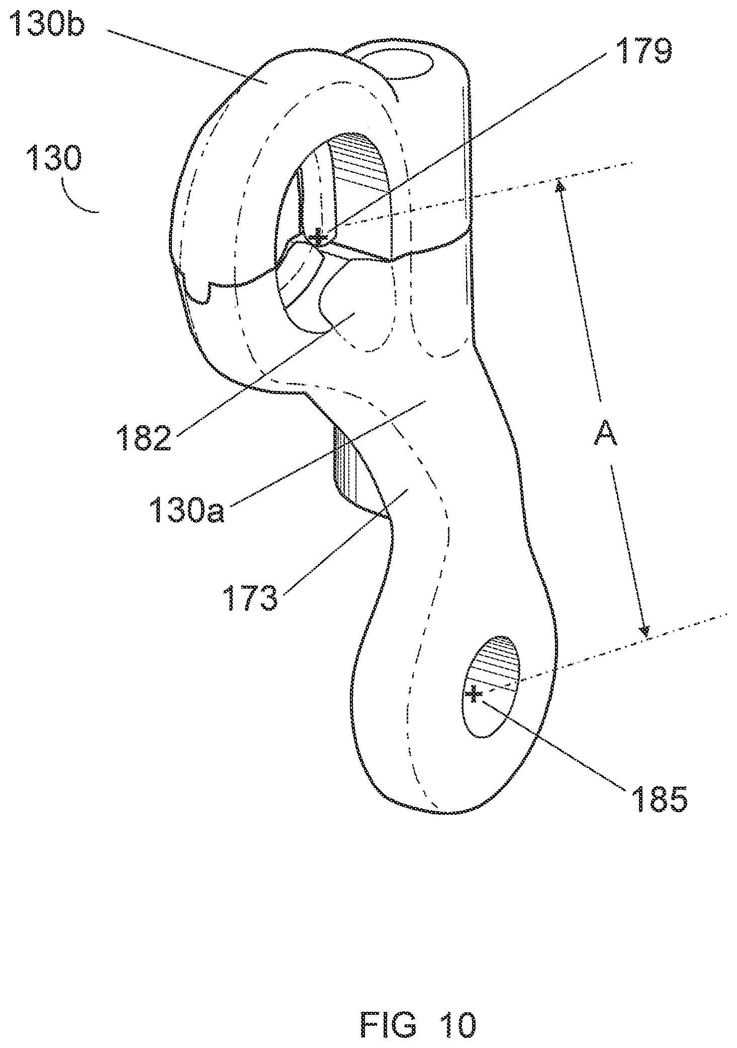 Patent US12376639 Figure 14 – Hinged attachment of headgear to a helmet