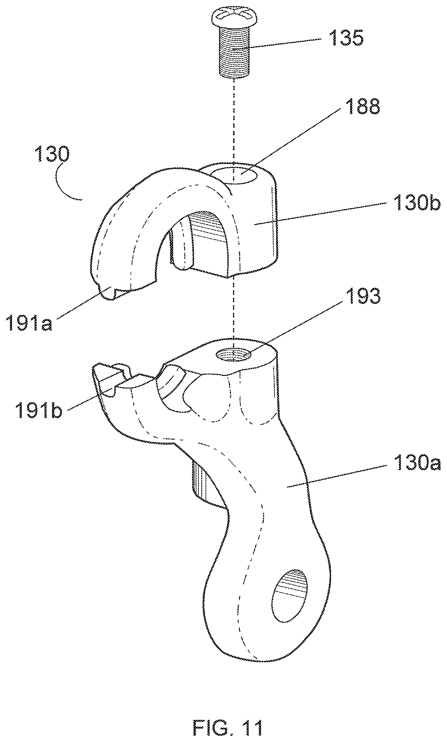 Patent US12376639 Figure 15 – Hinged attachment of headgear to a helmet