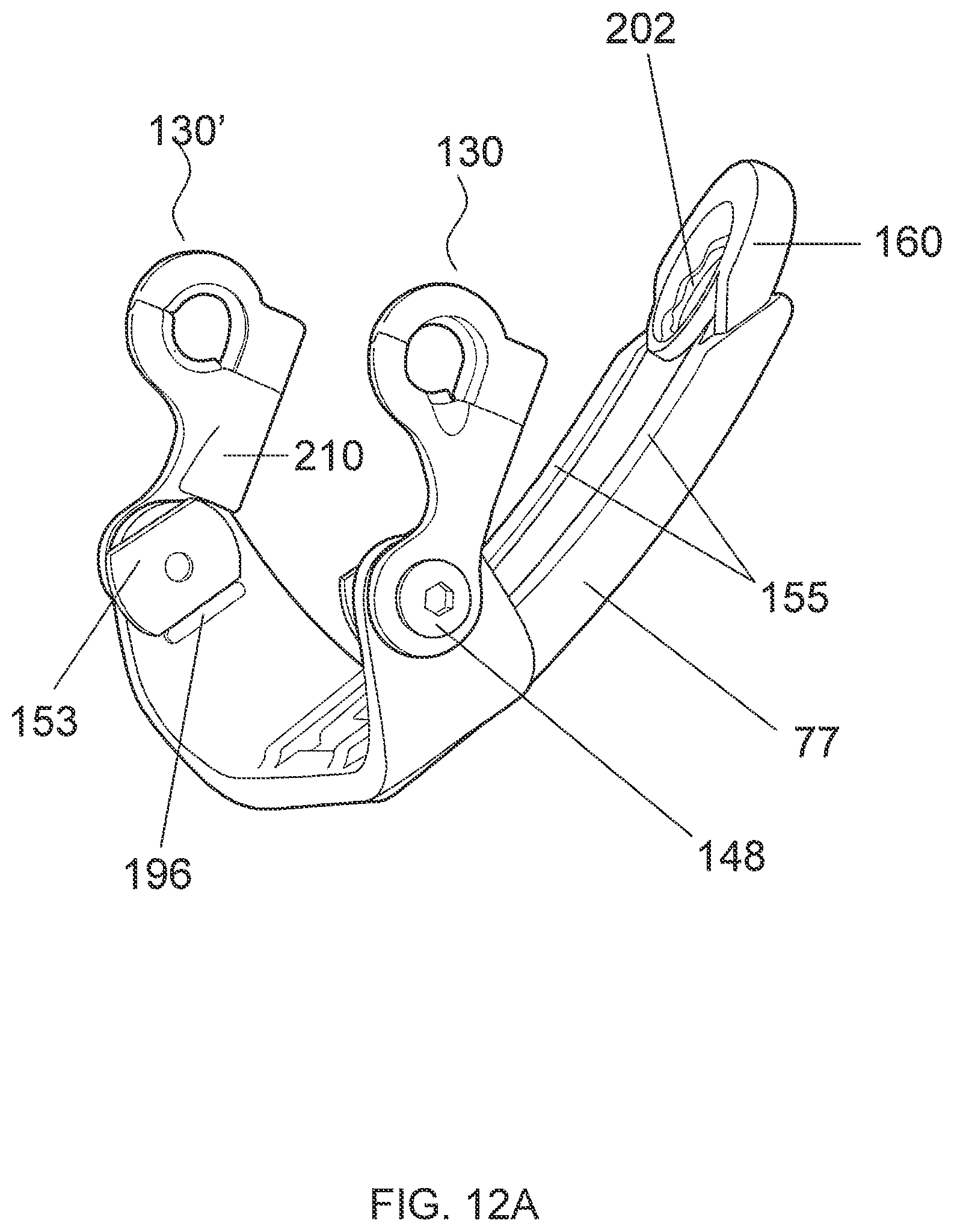 Patent US12376639 Figure 16 – Hinged attachment of headgear to a helmet