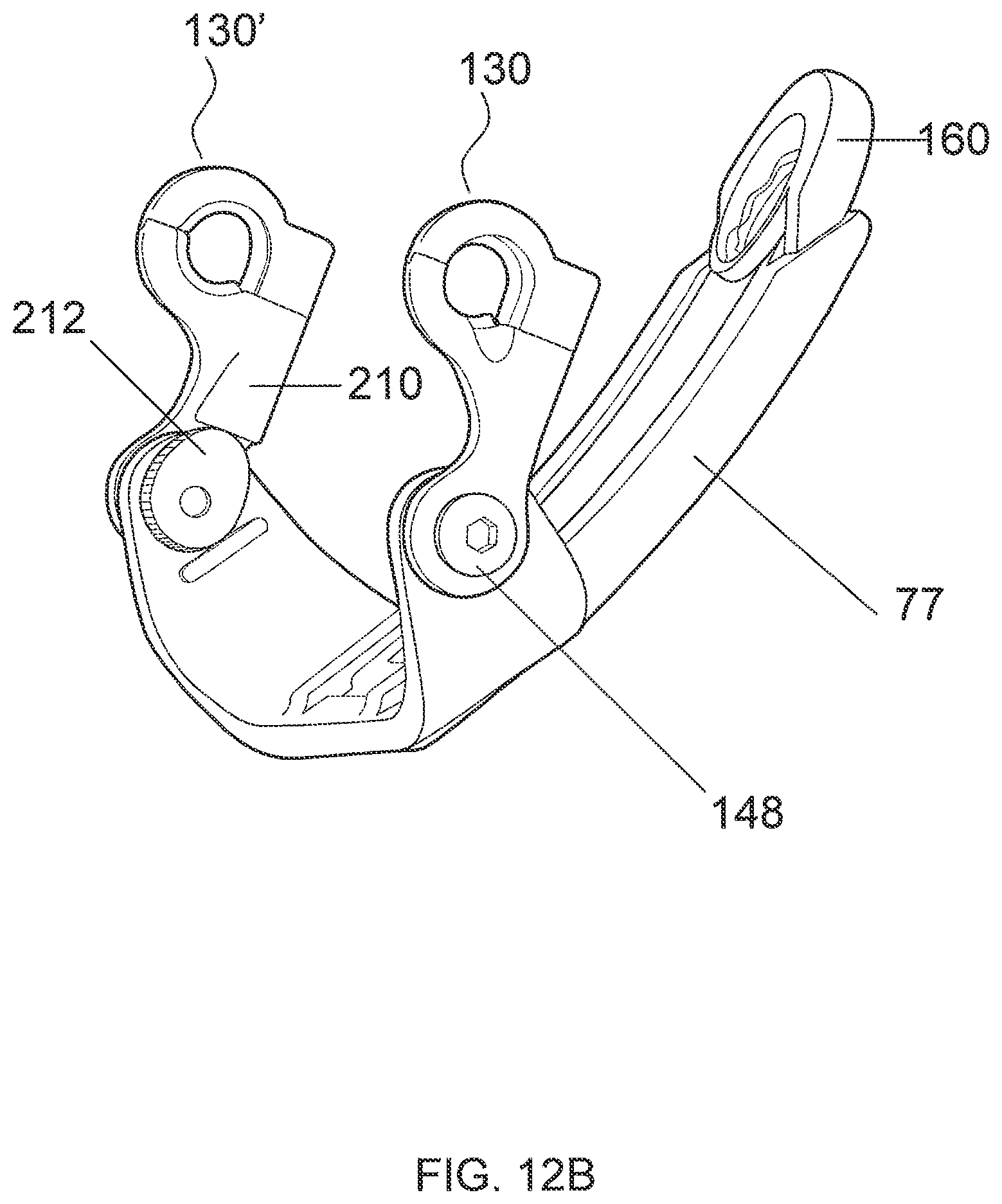 Patent US12376639 Figure 17 – Hinged attachment of headgear to a helmet