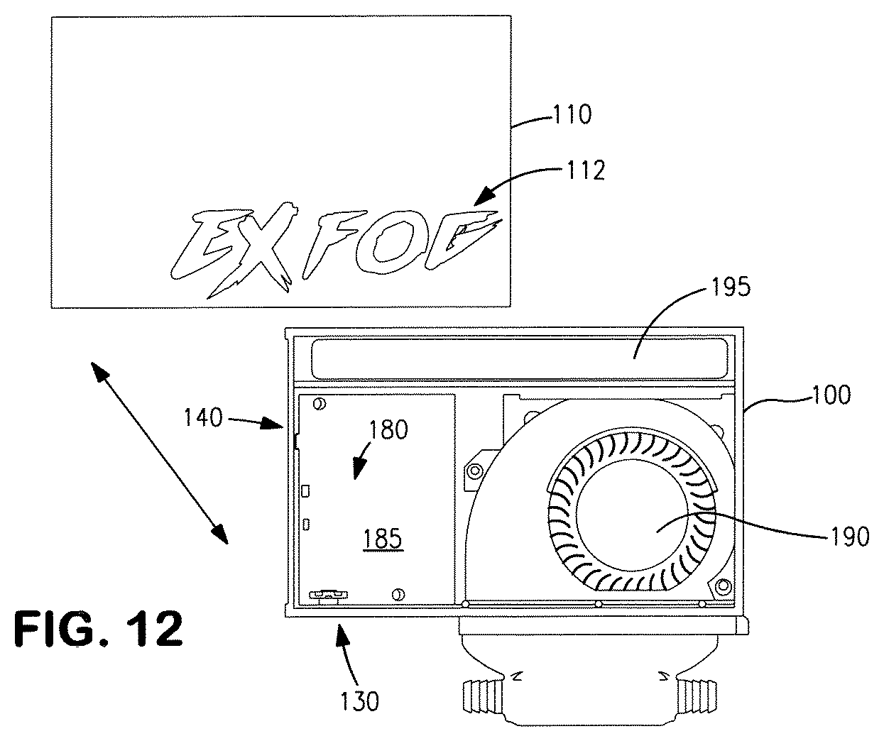 Patent US12376640 Figure 4 – Headworn defogger