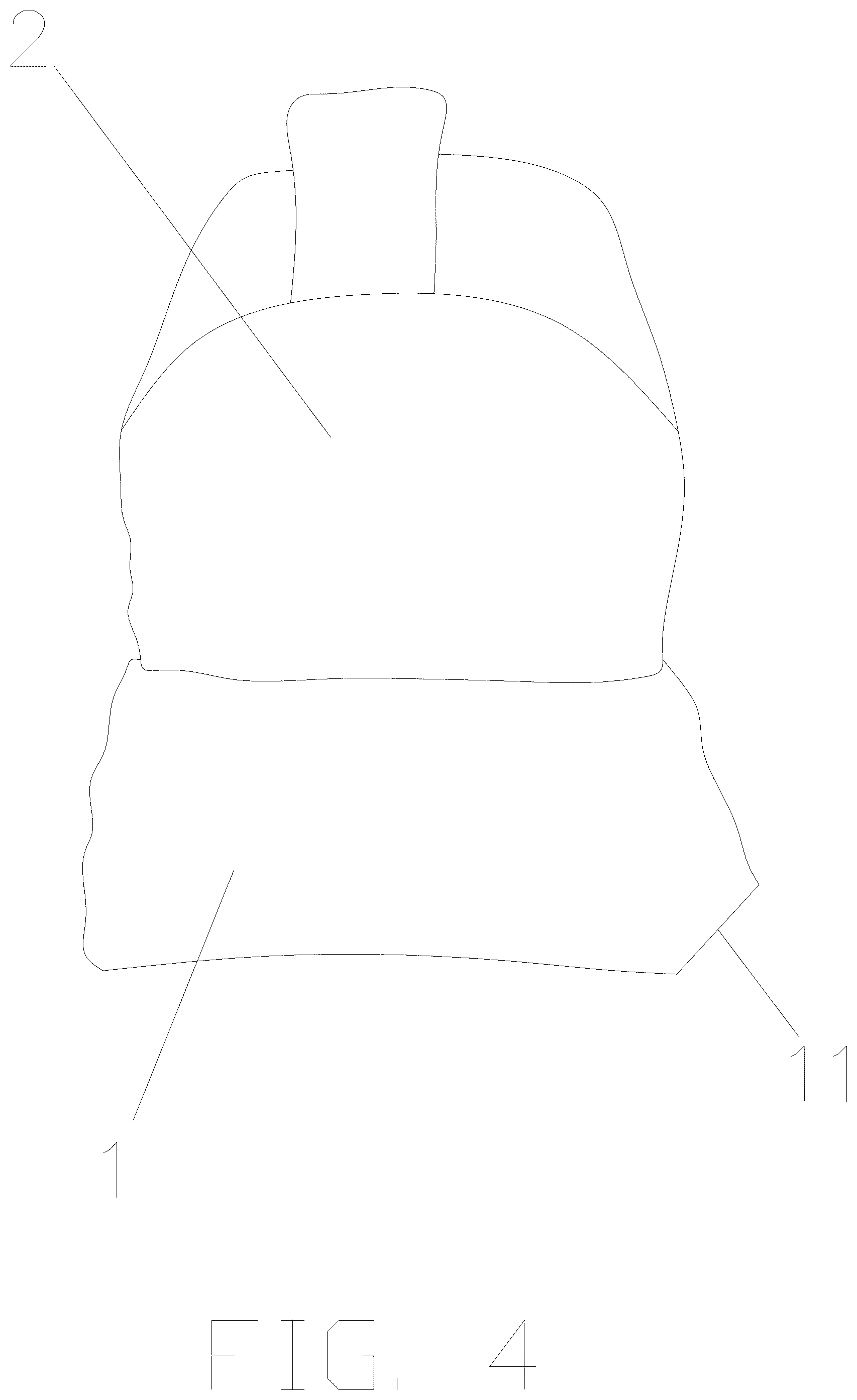 Patent US12376641 Figure 4 – Sports shoe for flat foot prevention and correction
