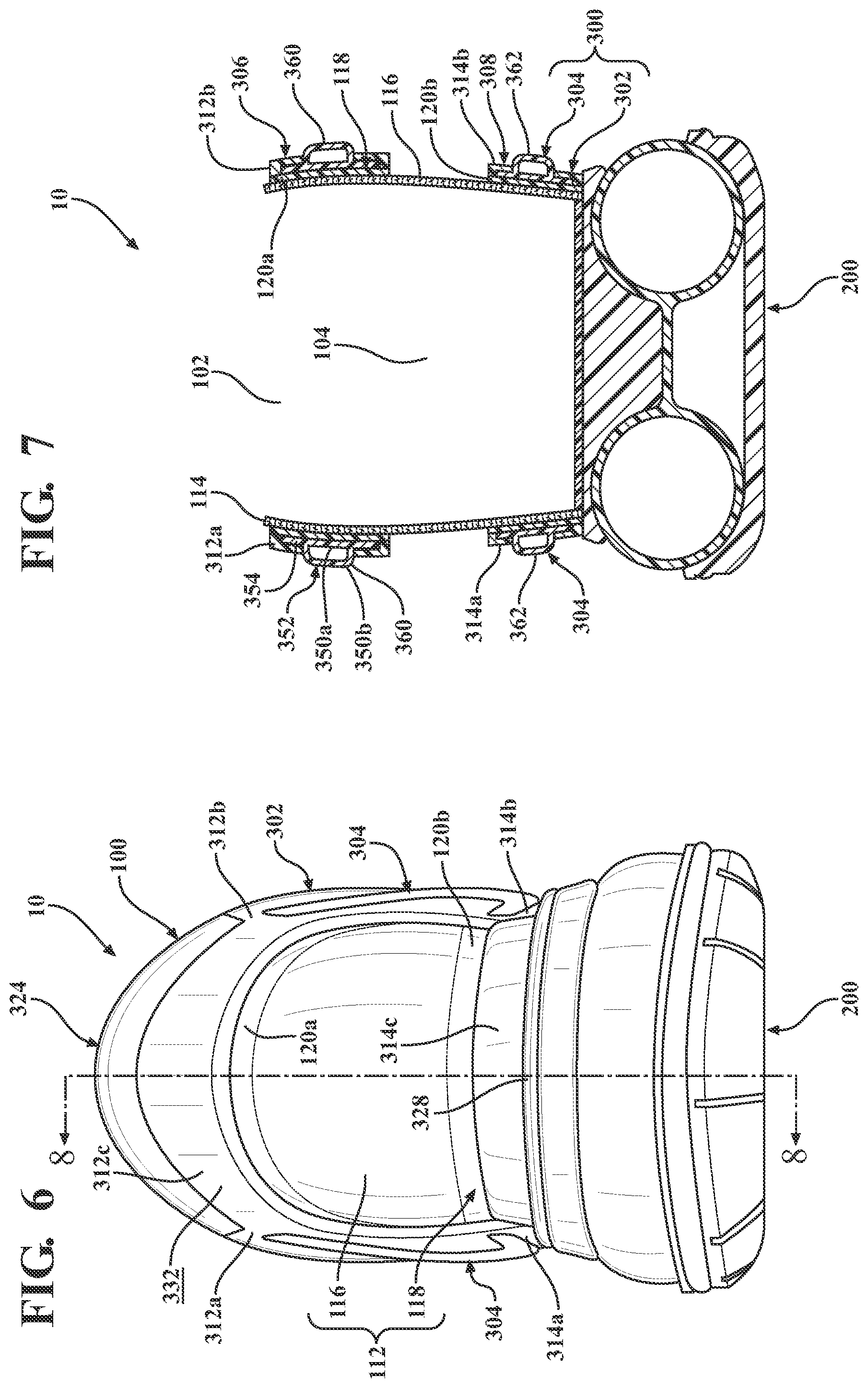 Patent US12376643 Figure 6 – Footwear heel retention device