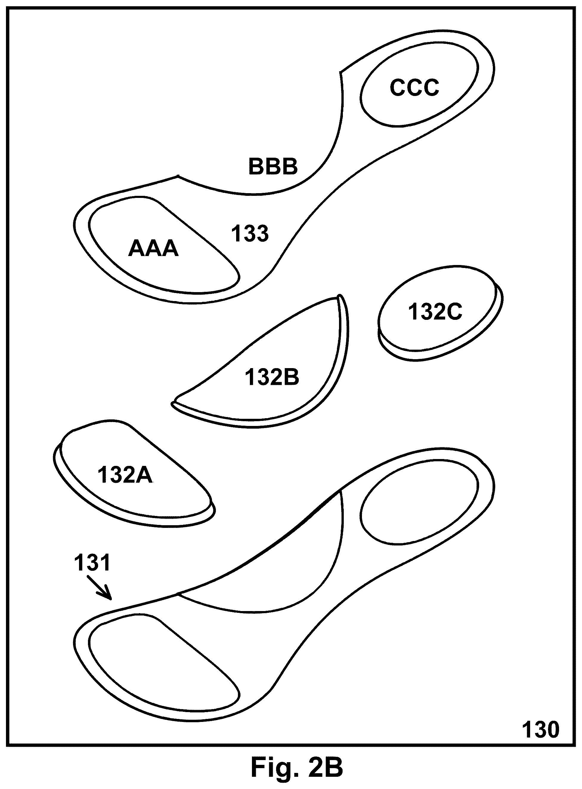 Patent US12376646 Figure 4 – Shoe and footwear with integrated insole or sole having sand-containing chambers and having sensors and electrical stimulation units