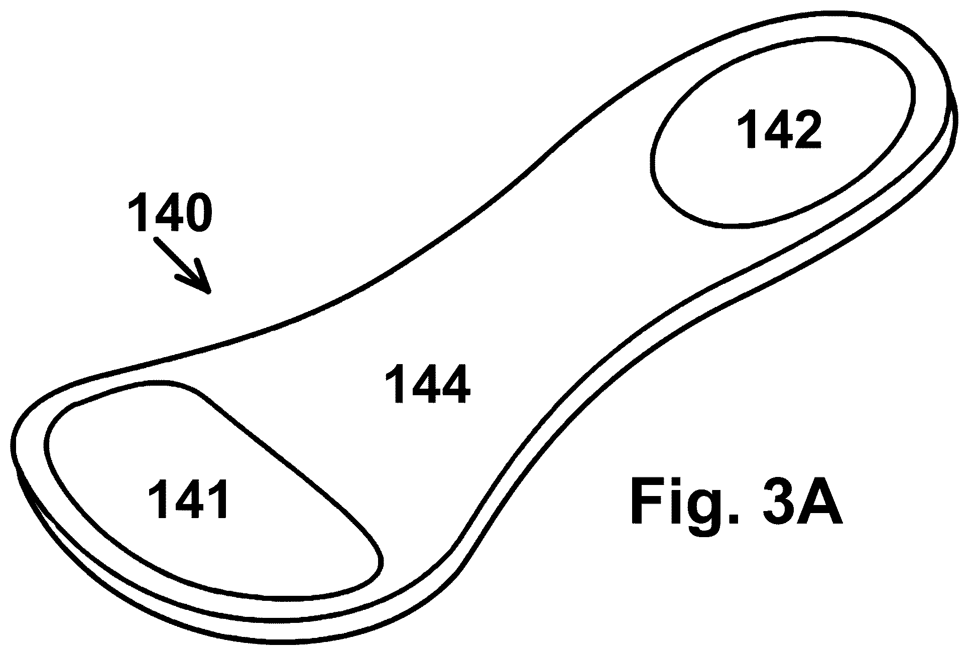 Patent US12376646 Figure 5 – Shoe and footwear with integrated insole or sole having sand-containing chambers and having sensors and electrical stimulation units