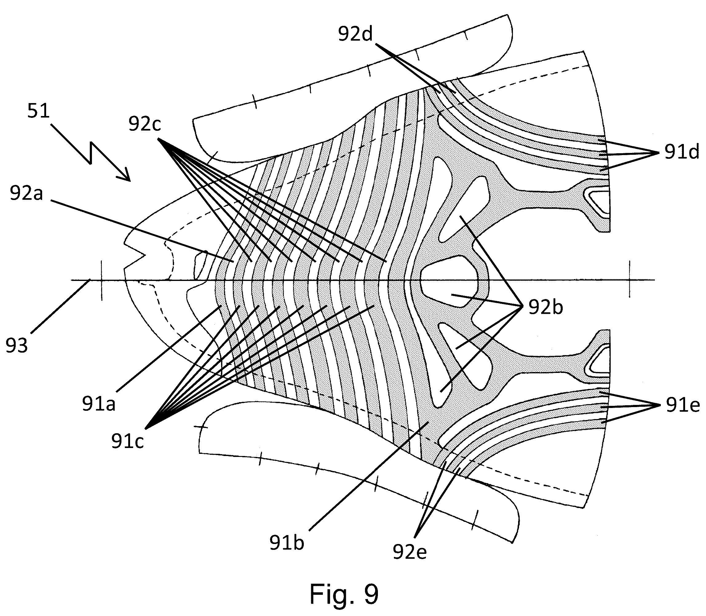Patent US12376647 Figure 8 – Knitted shoe upper