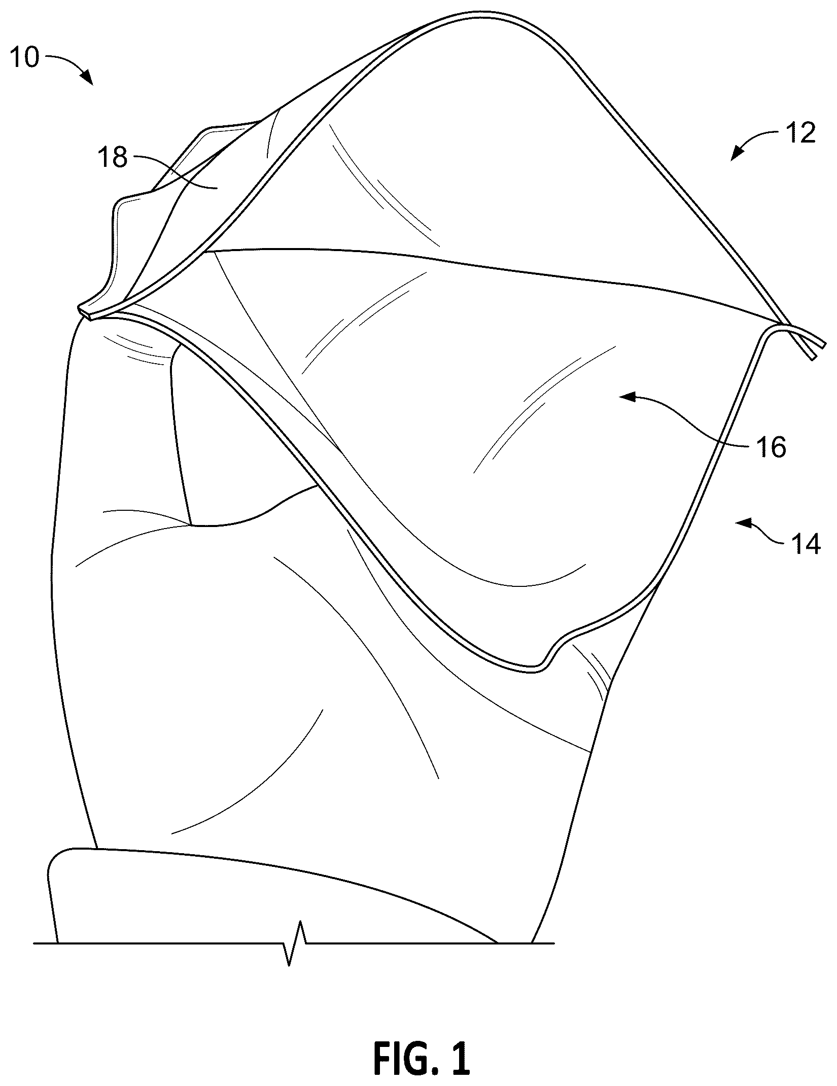 Patent US12376650 Figure 1 – Self-warming footwear